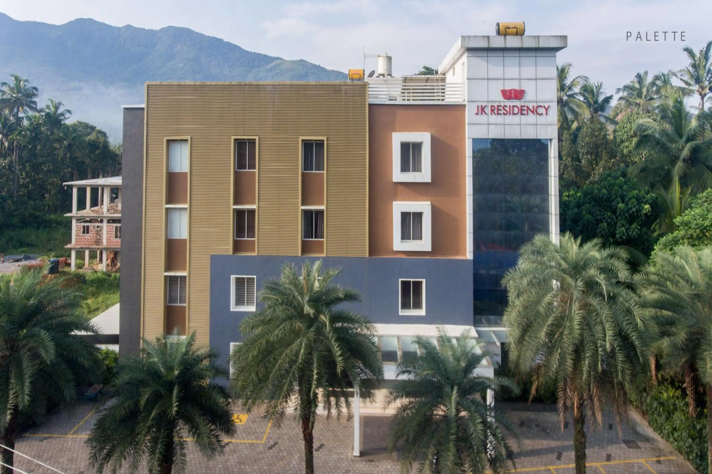 Facade/entrance in JK Residency Kelakam