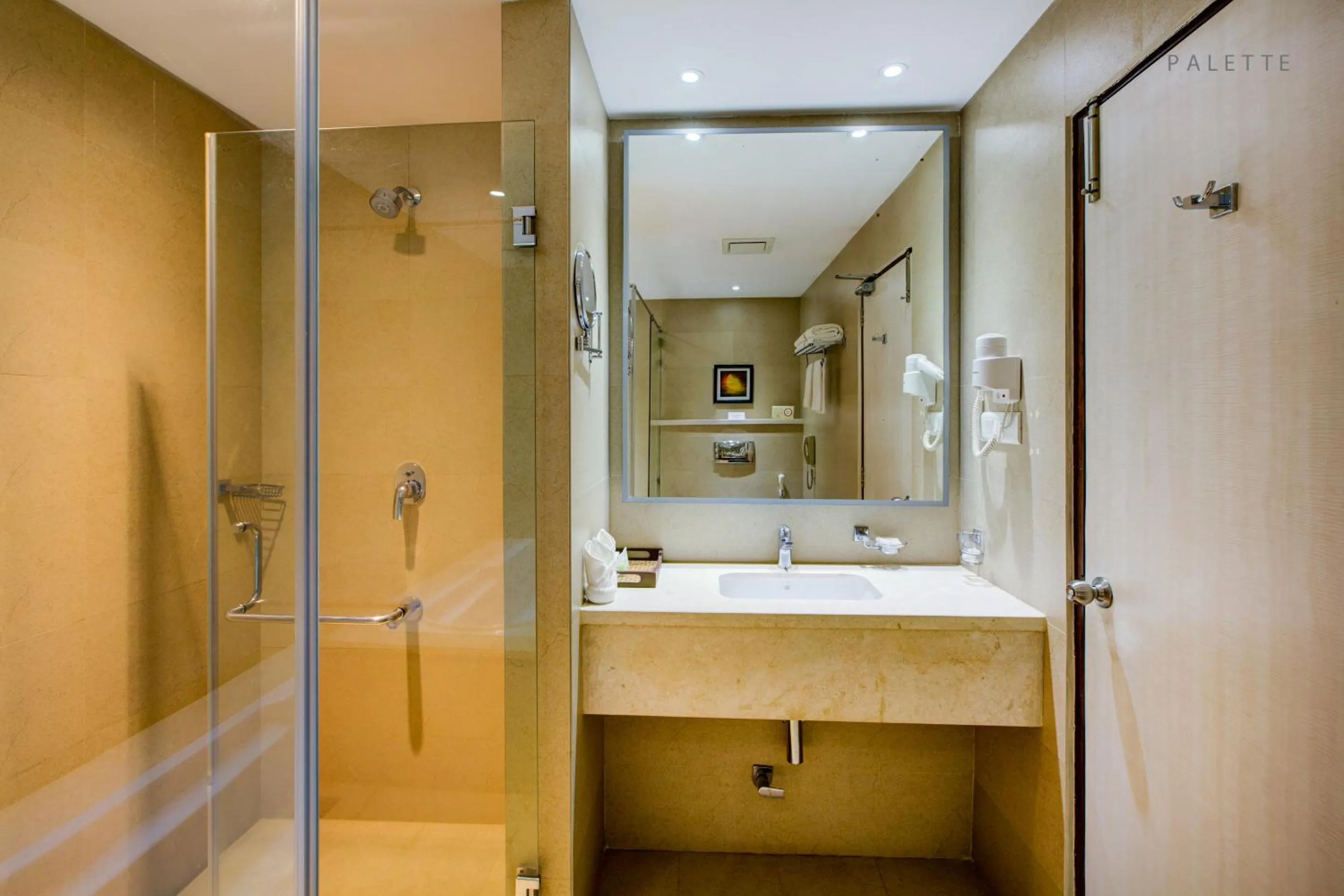 Shower in JK Residency Kelakam