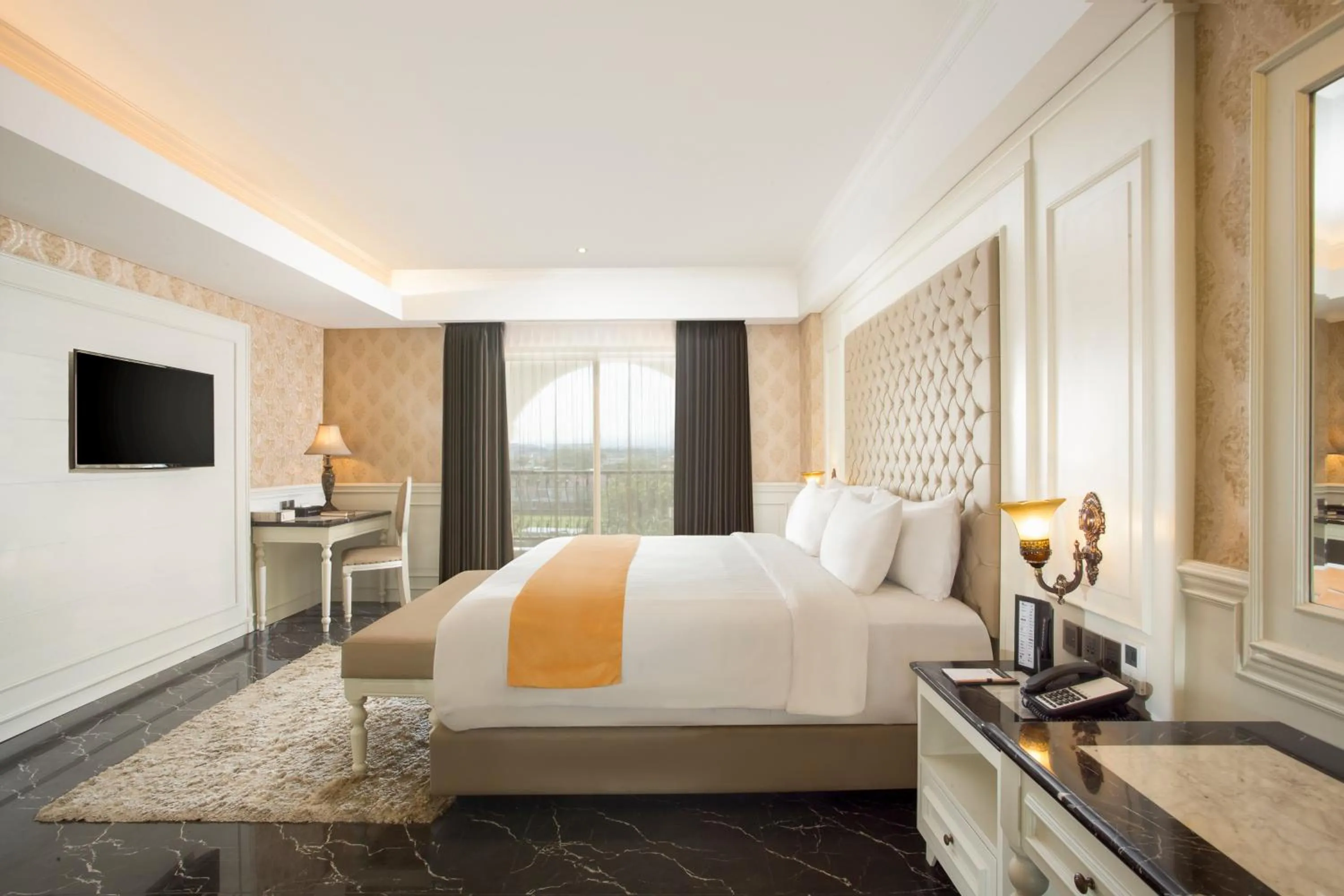 Bed in Grand Rohan Jogja