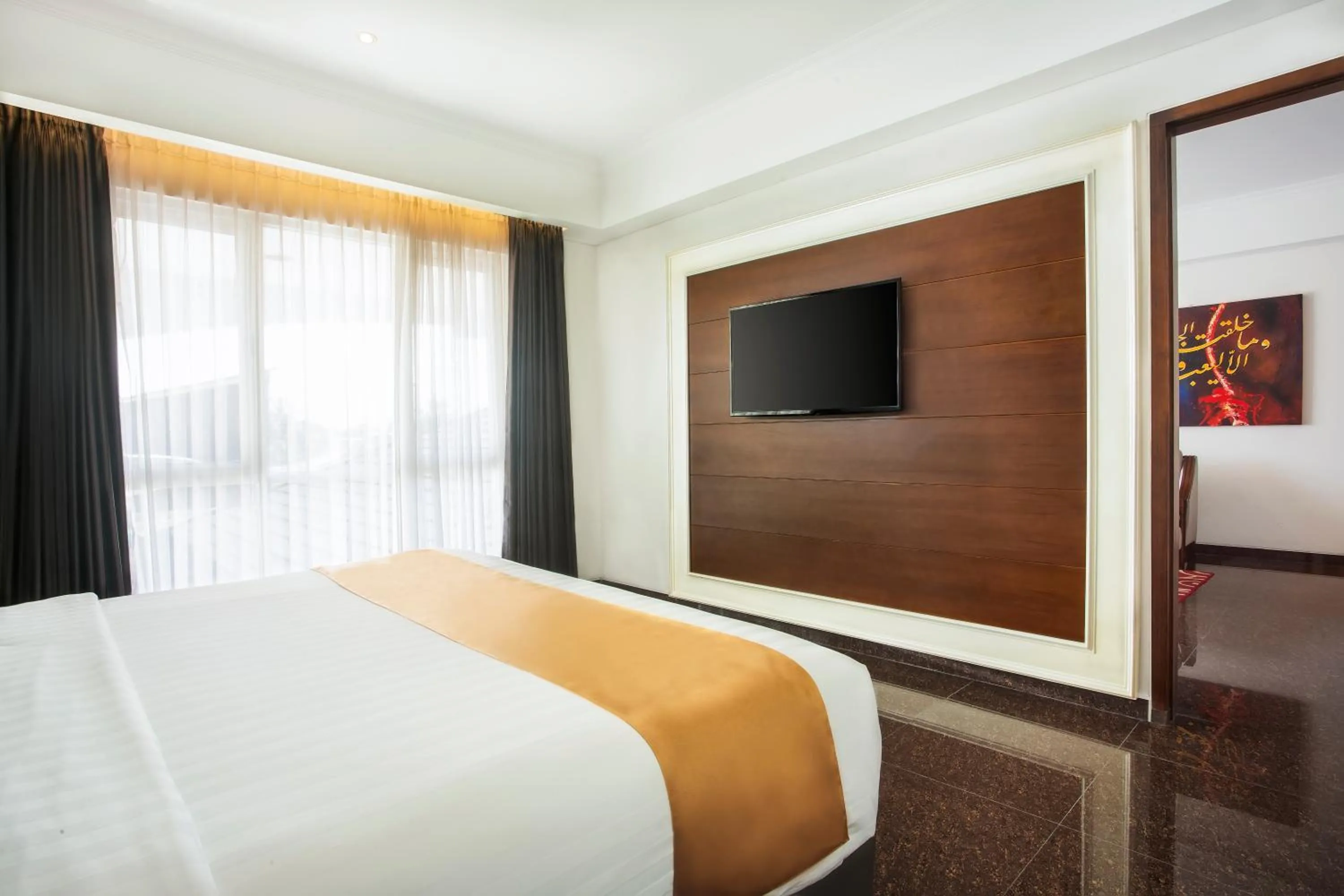 Bed in Grand Rohan Jogja