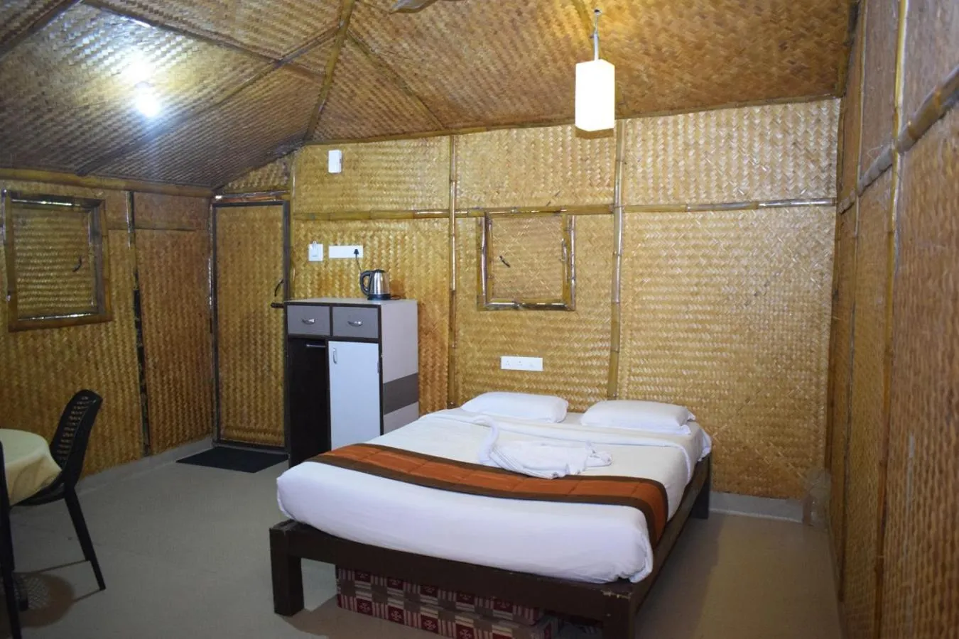 Bed in River Valley Resort