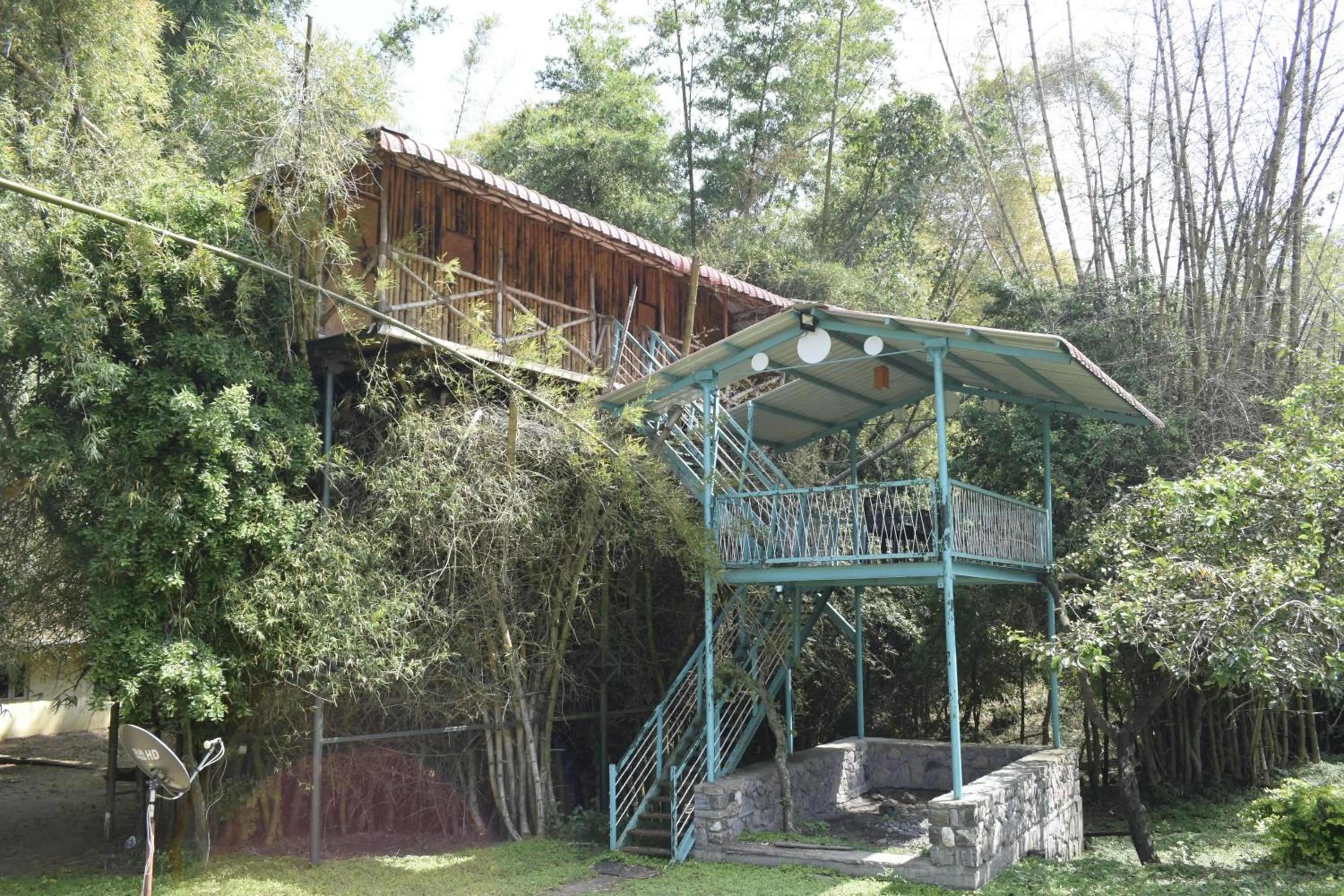 Garden view in River Valley Resort