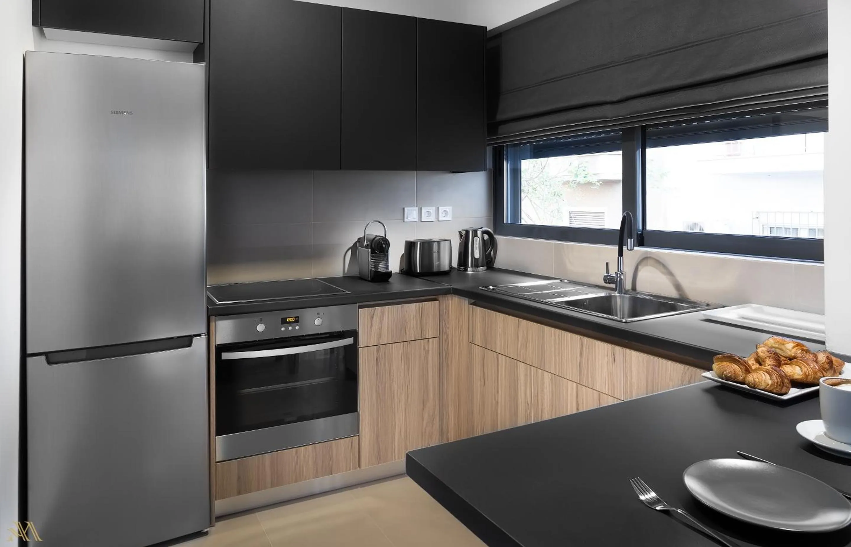 Kitchen or kitchenette in Elysium Boutique Apartments