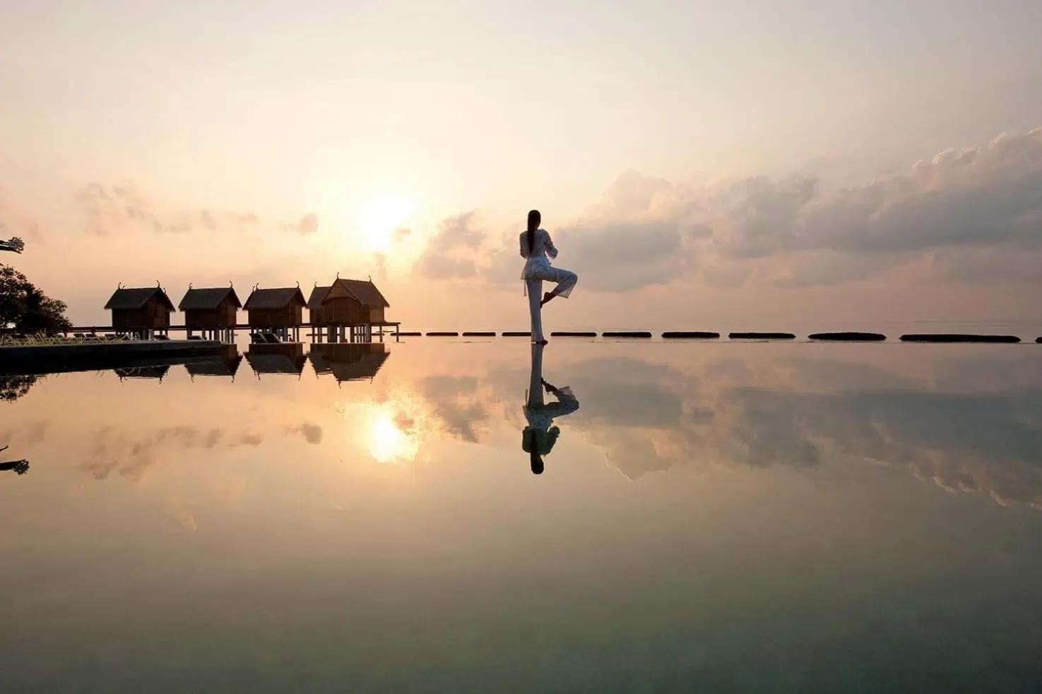 Sunset in Constance Moofushi Maldives - All Inclusive