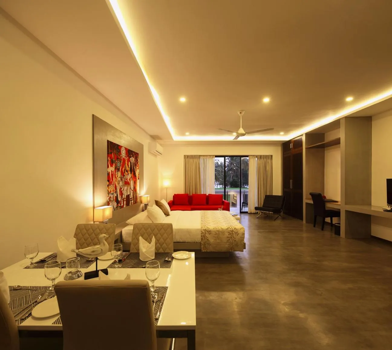 Bedroom, Bed in Serendiva Beach