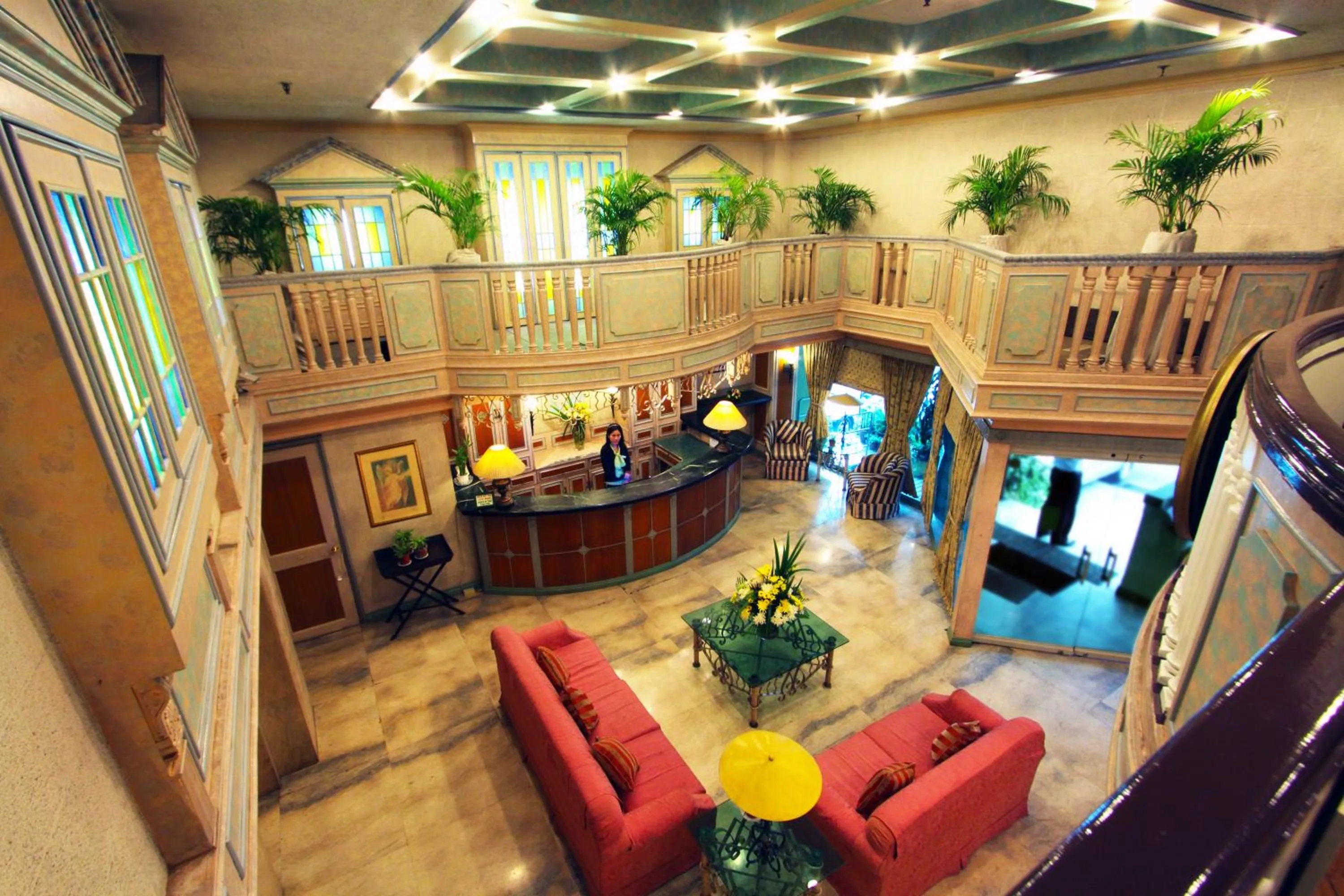 Lobby or reception in Manila Manor Hotel
