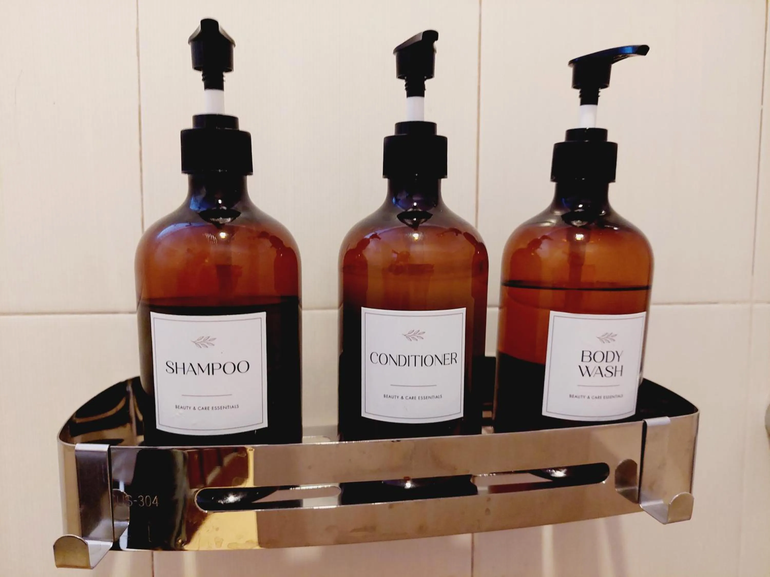 Shower in Bohol Vantage Resort