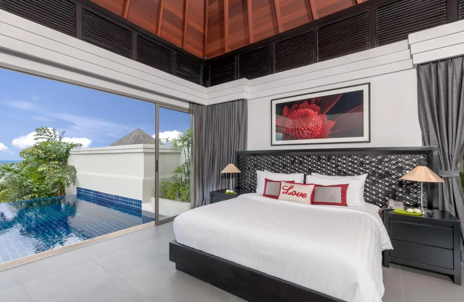 Bedroom, Bed in The Pavilions Phuket