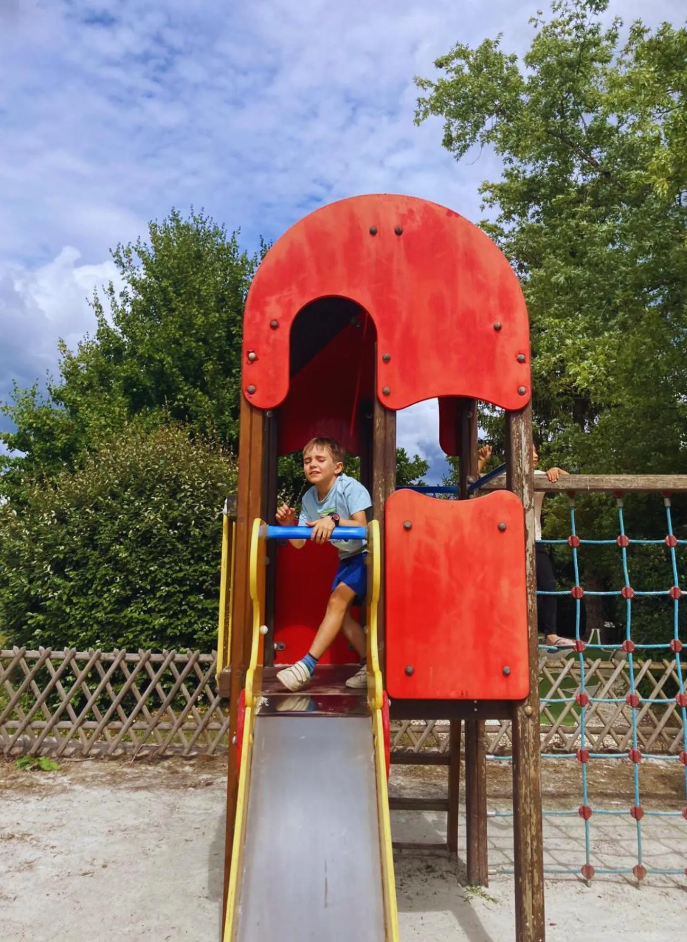 Children play ground in SAS Le Hameau des Grilles