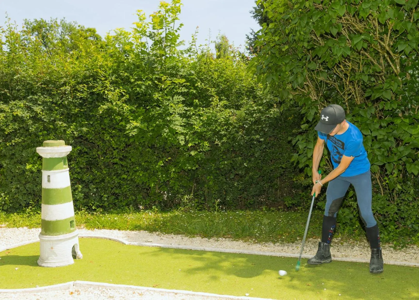Minigolf in SAS Le Hameau des Grilles