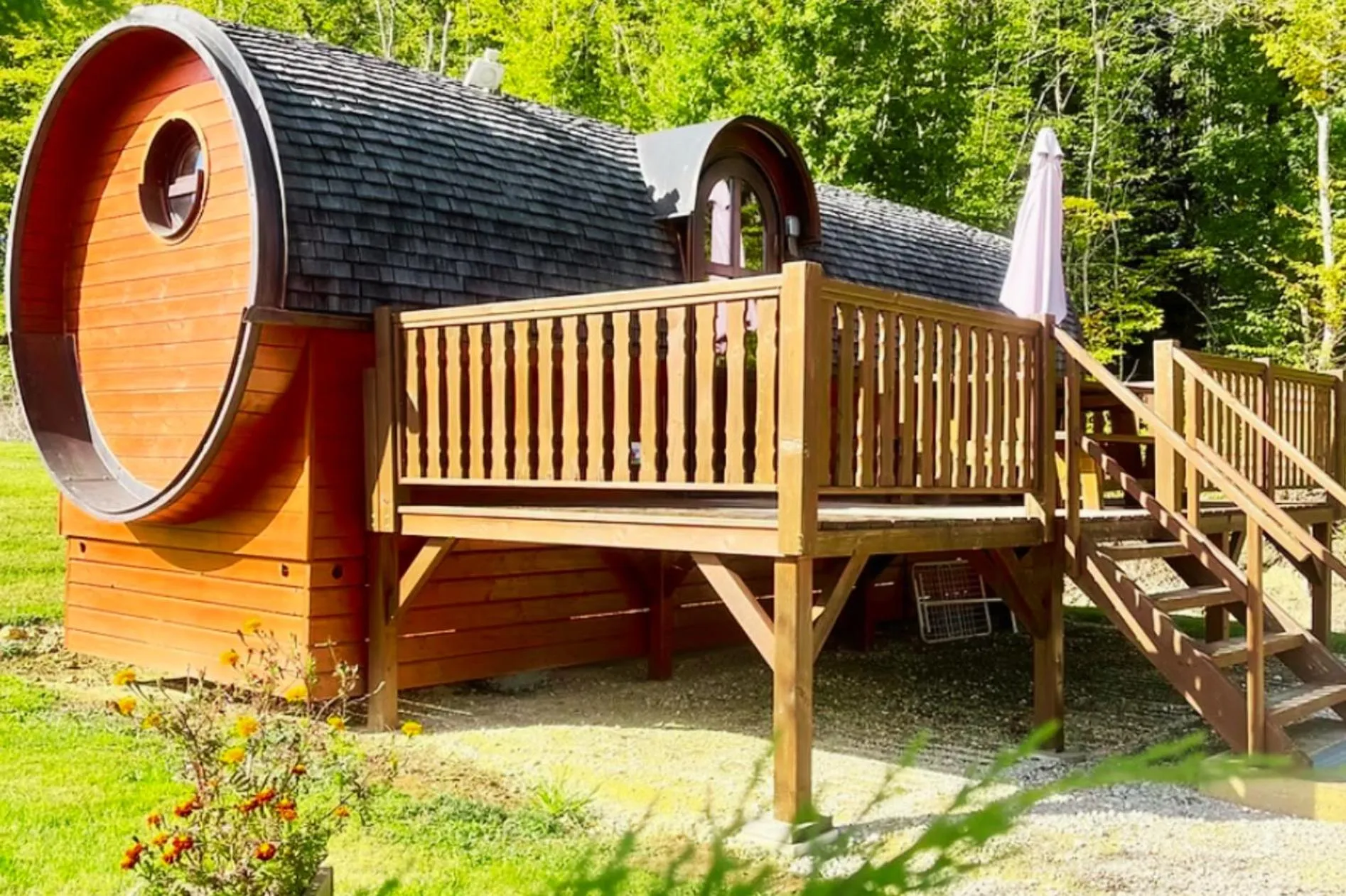 View (from property/room) in SAS Le Hameau des Grilles