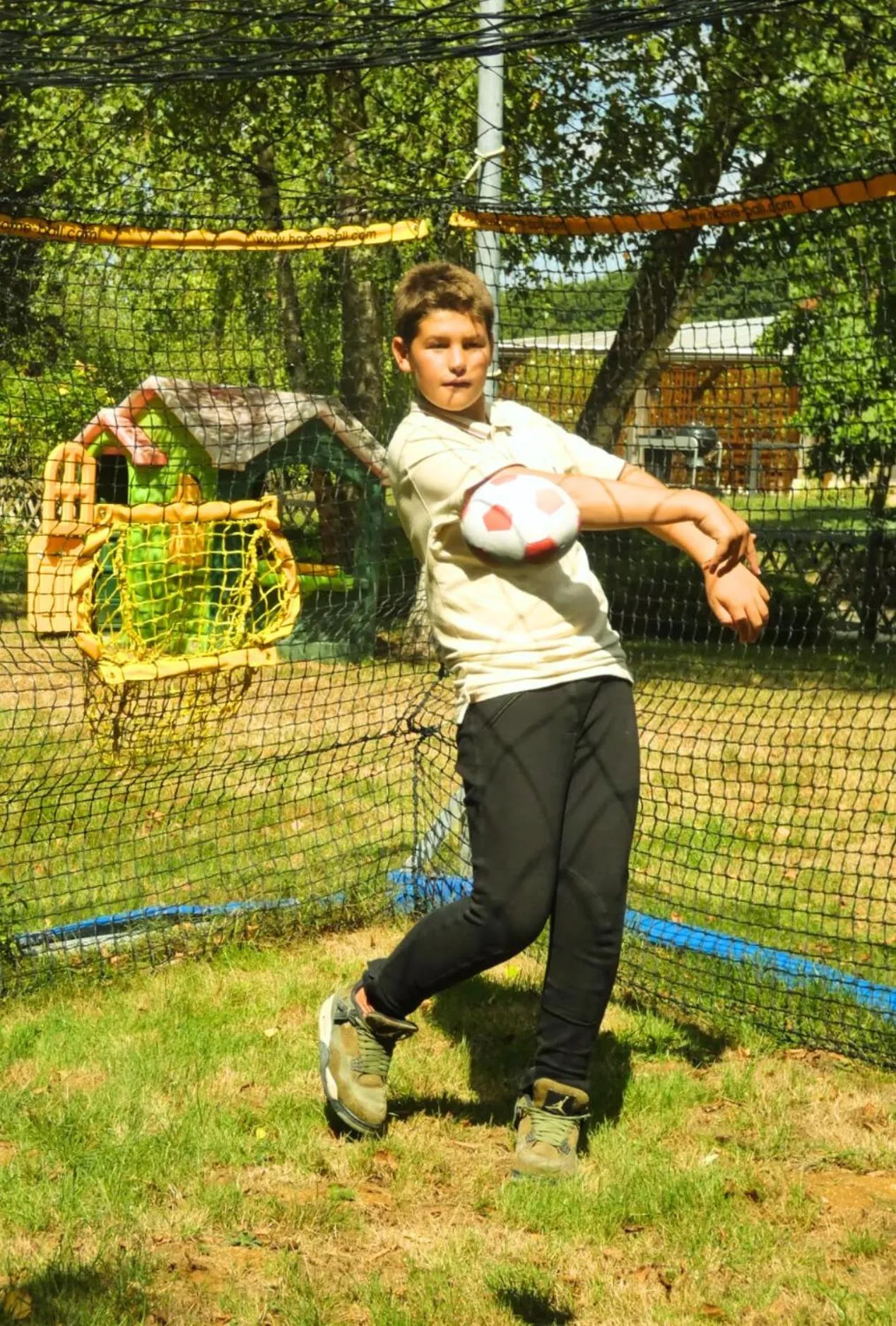 Children play ground in SAS Le Hameau des Grilles