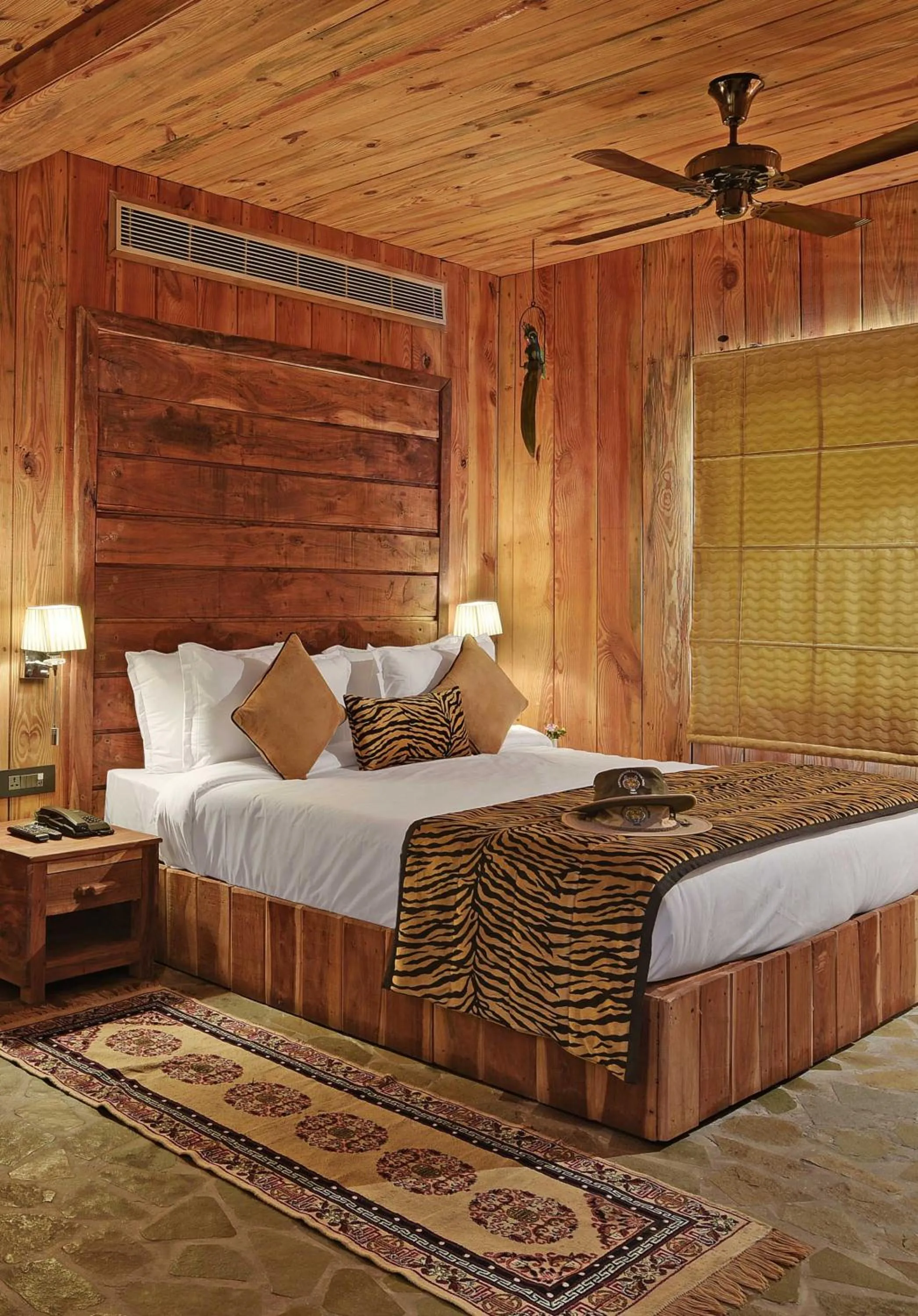 Decorative detail in The Baagh Ananta Elite Ranthambore