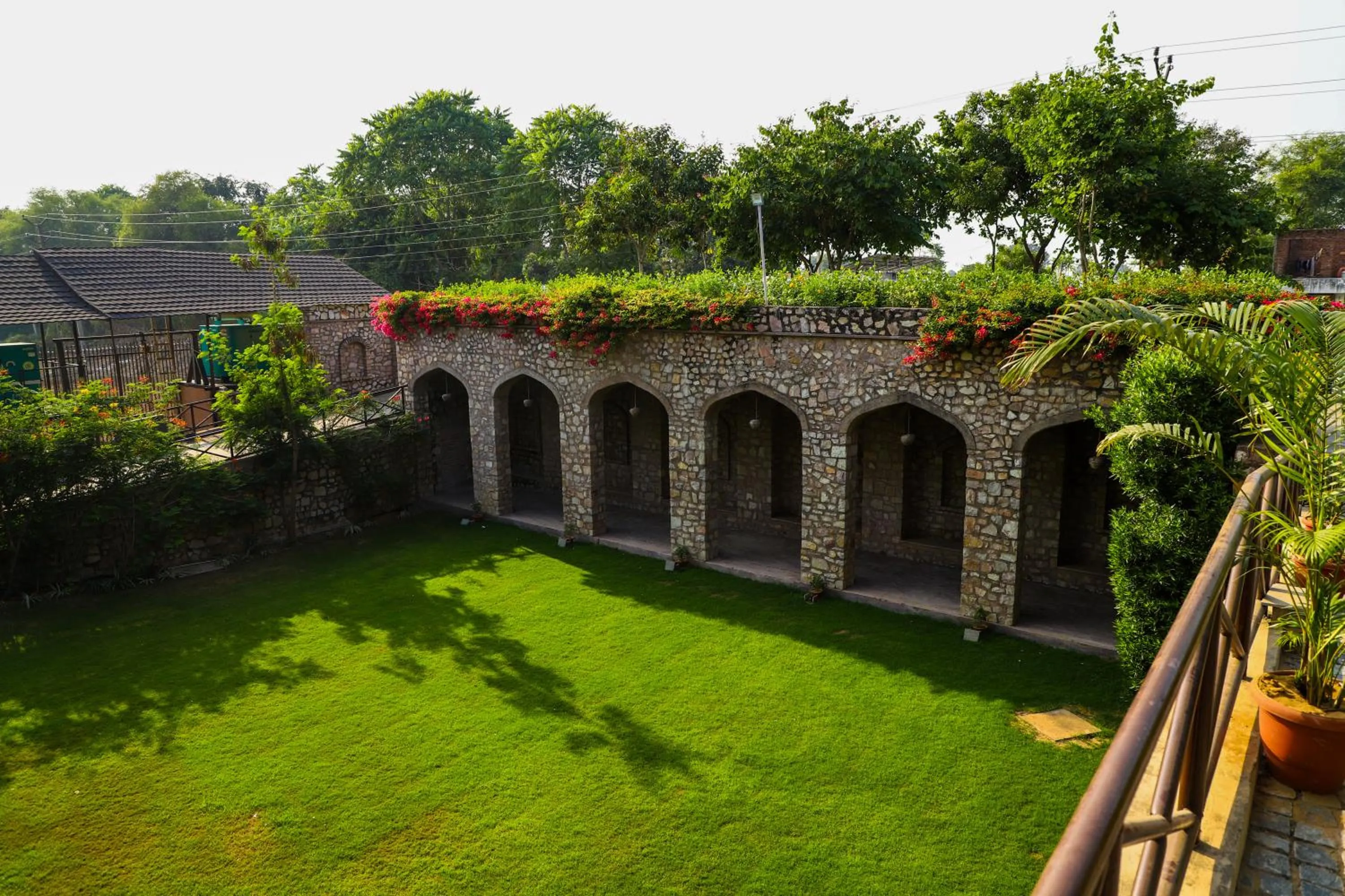 Garden in The Baagh Ananta Elite Ranthambore