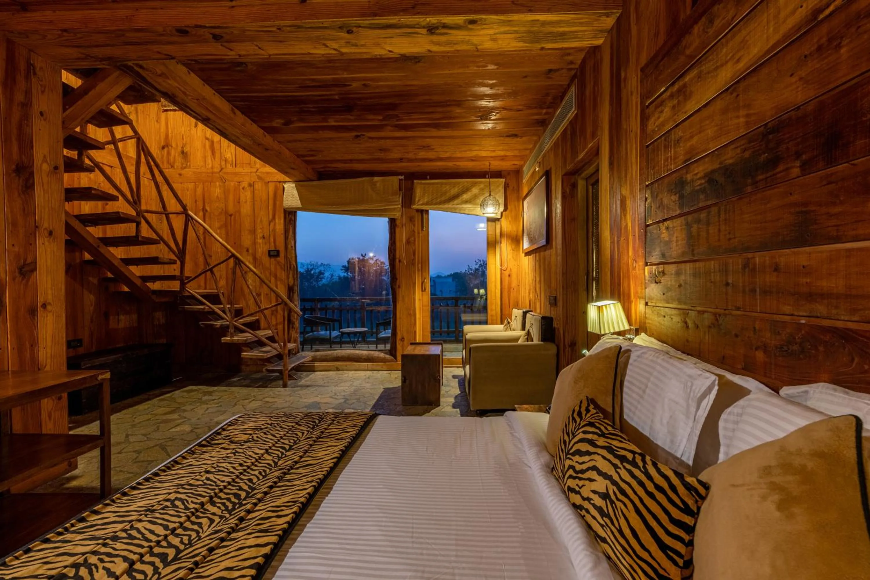 Bed in The Baagh Ananta Elite Ranthambore