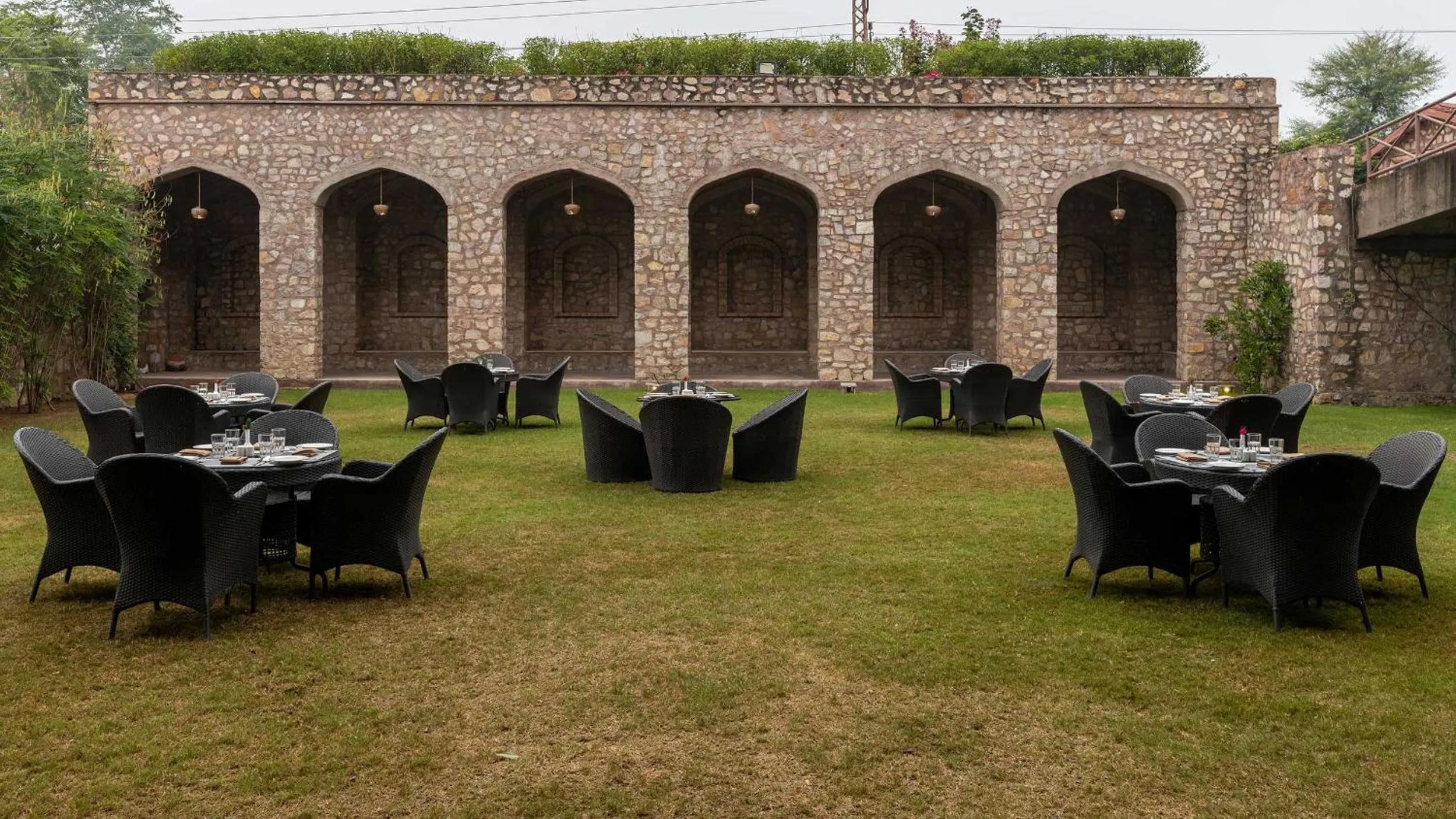 Garden in The Baagh Ananta Elite Ranthambore