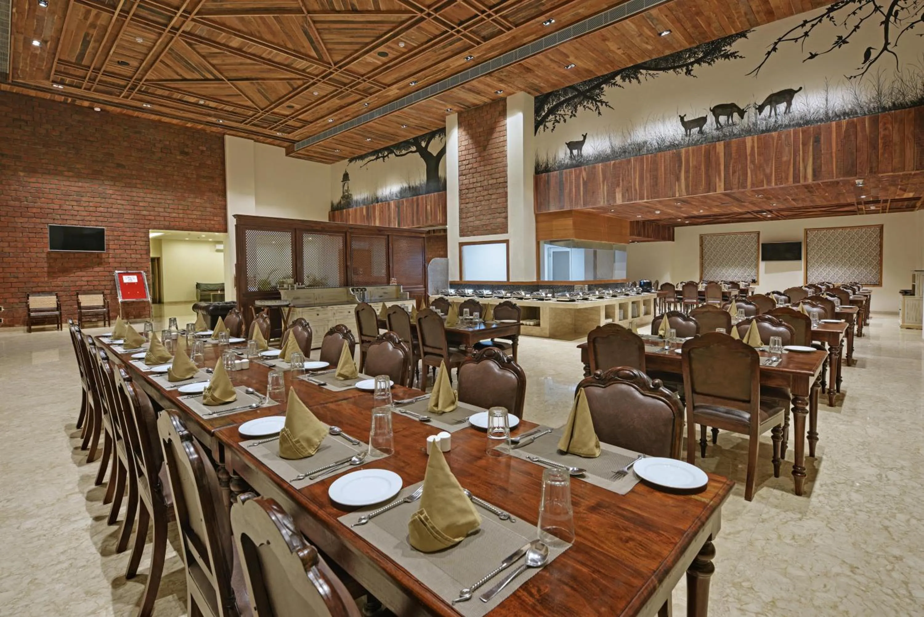 Restaurant/places to eat in The Baagh Ananta Elite Ranthambore
