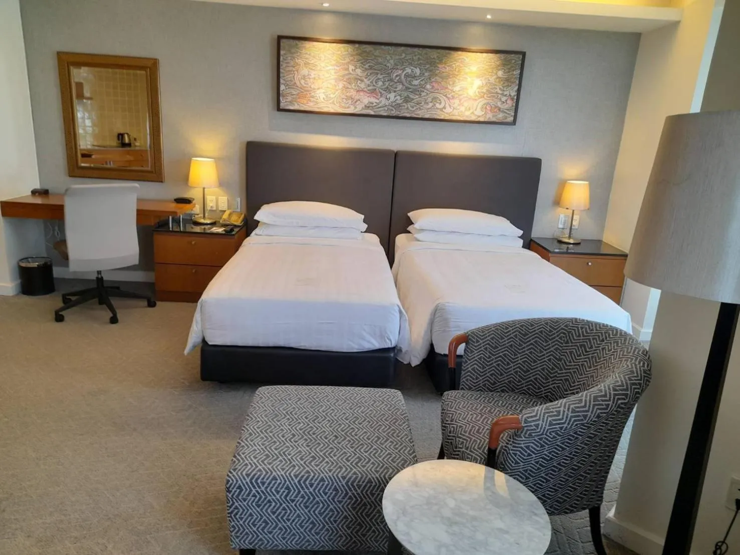 Bed in Chatrium Sathon Bangkok