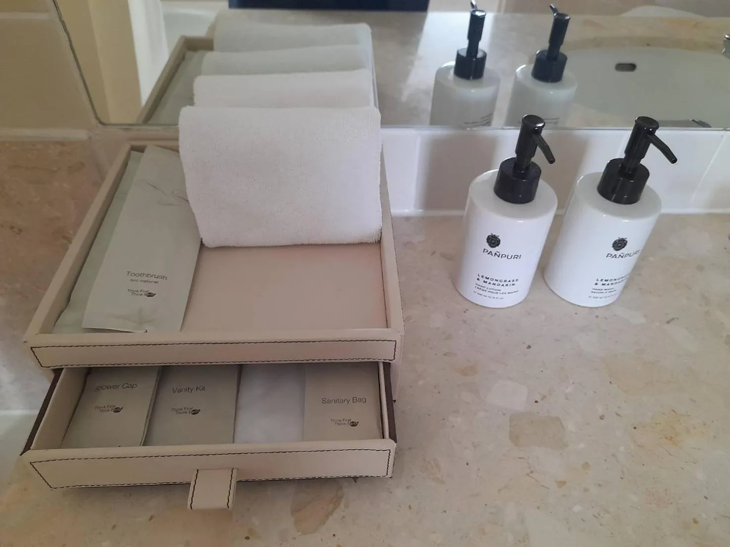 Bathroom in Chatrium Sathon Bangkok