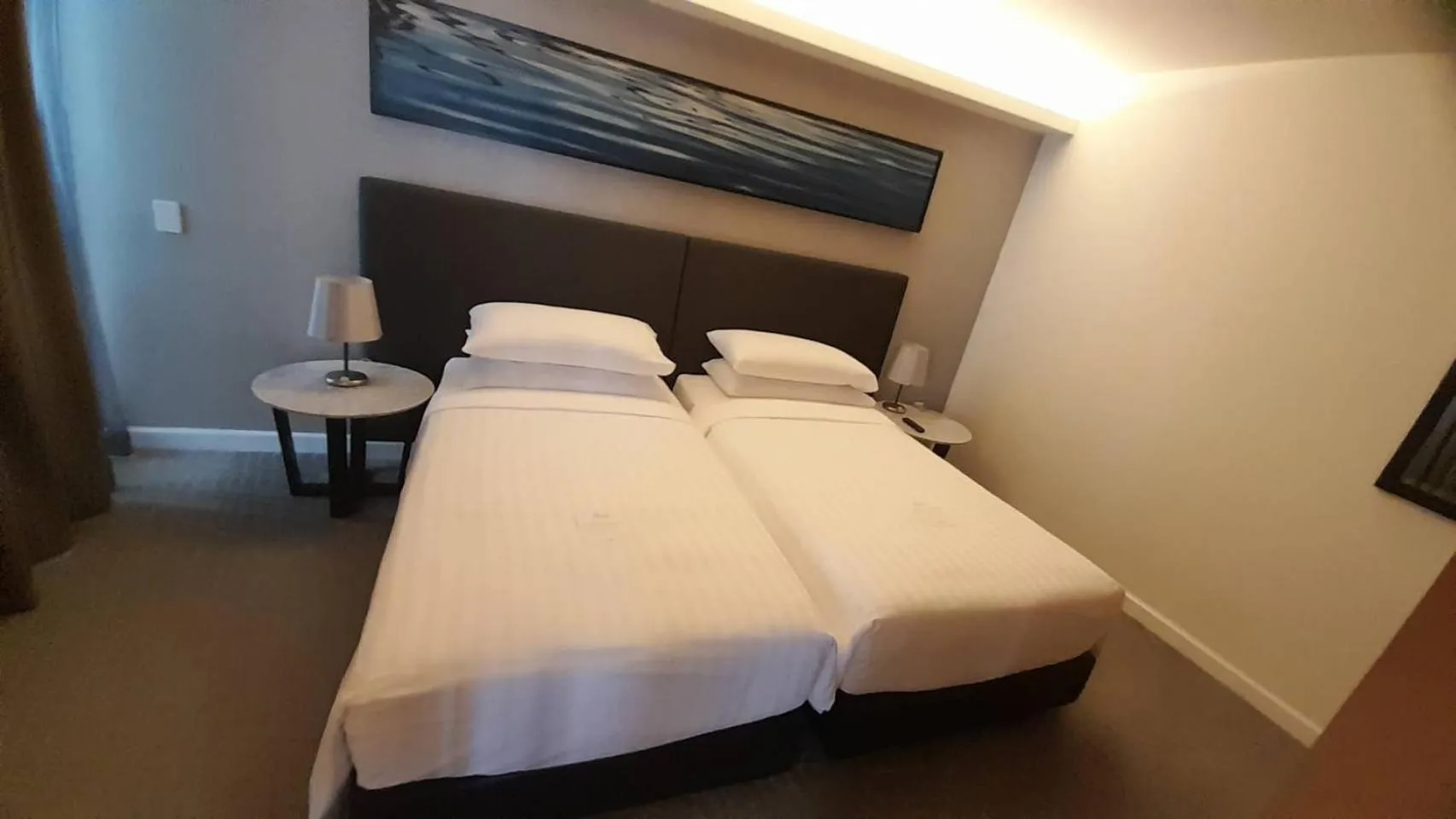 Bed in Chatrium Sathon Bangkok