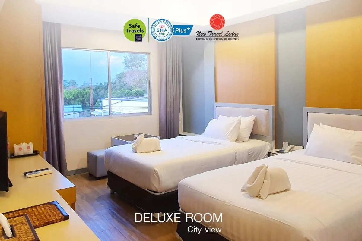 Bed in New Travel Lodge Hotel