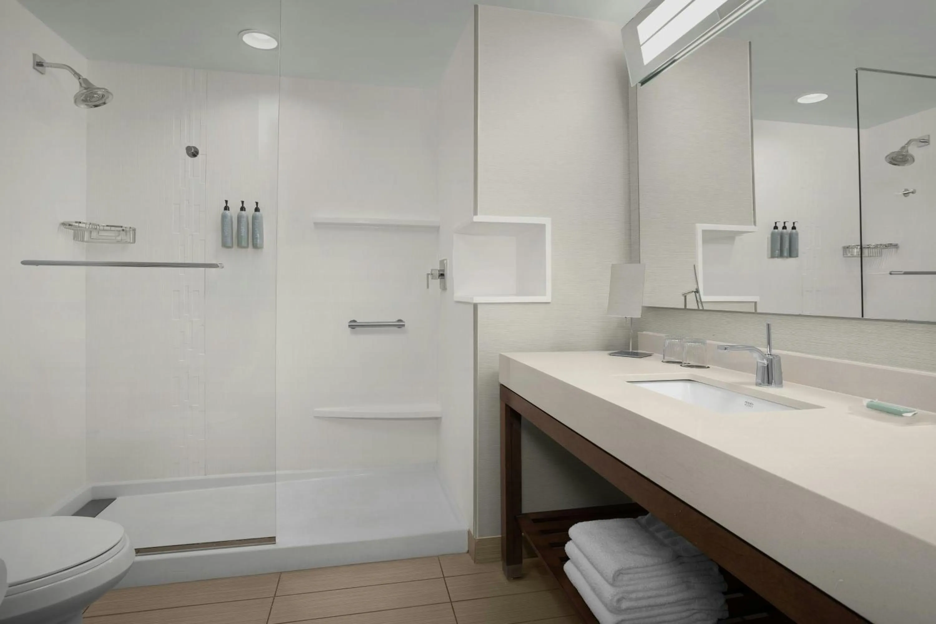 Bathroom in Courtyard by Marriott Atlanta Kennesaw