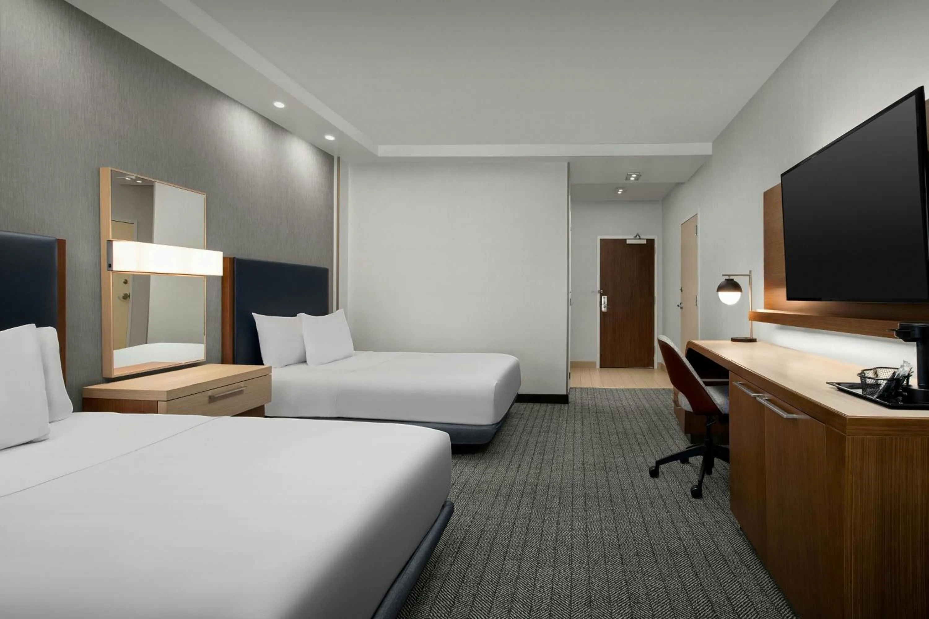 Photo of the whole room, Bed in Courtyard by Marriott Atlanta Kennesaw