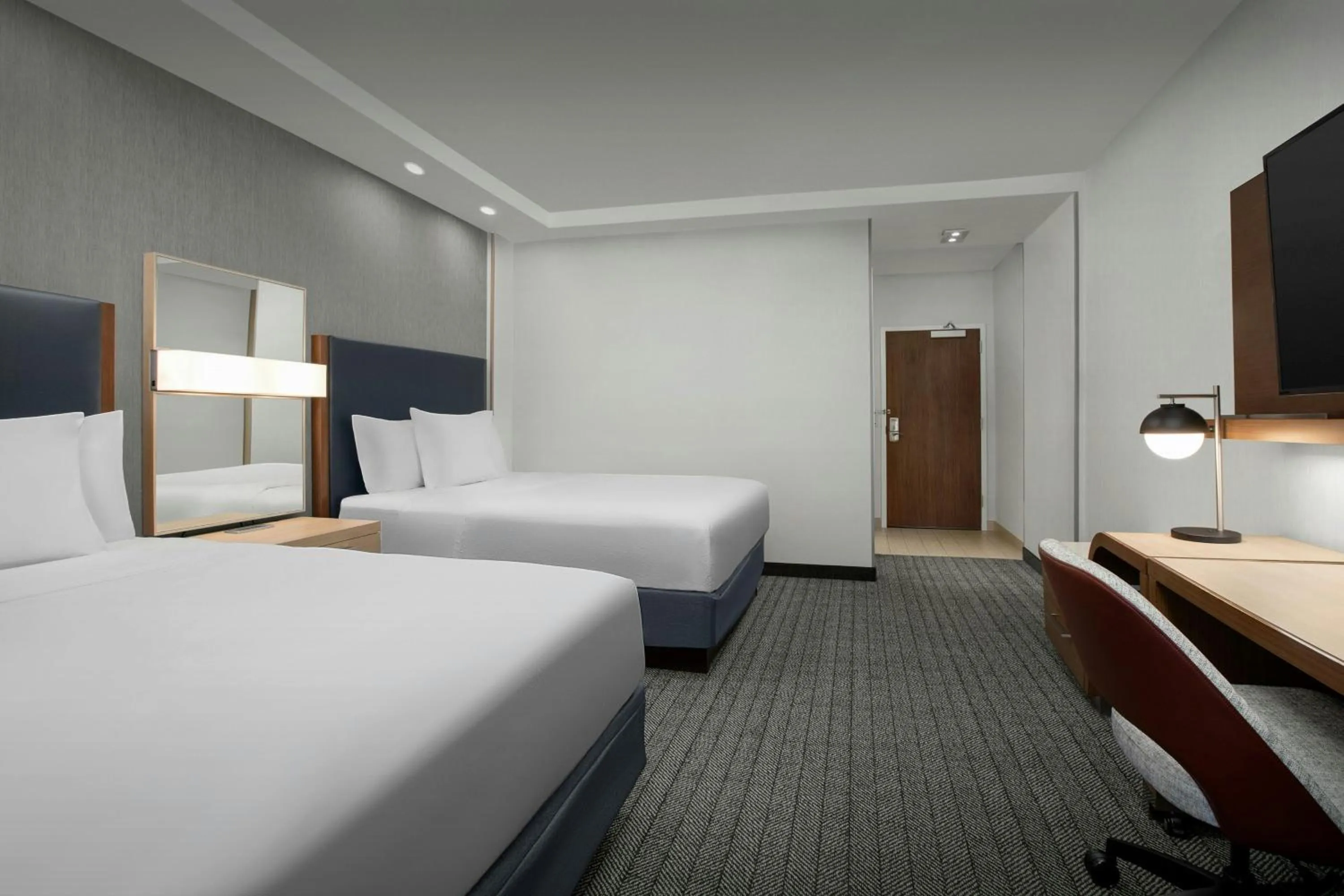 Photo of the whole room, Bed in Courtyard by Marriott Atlanta Kennesaw