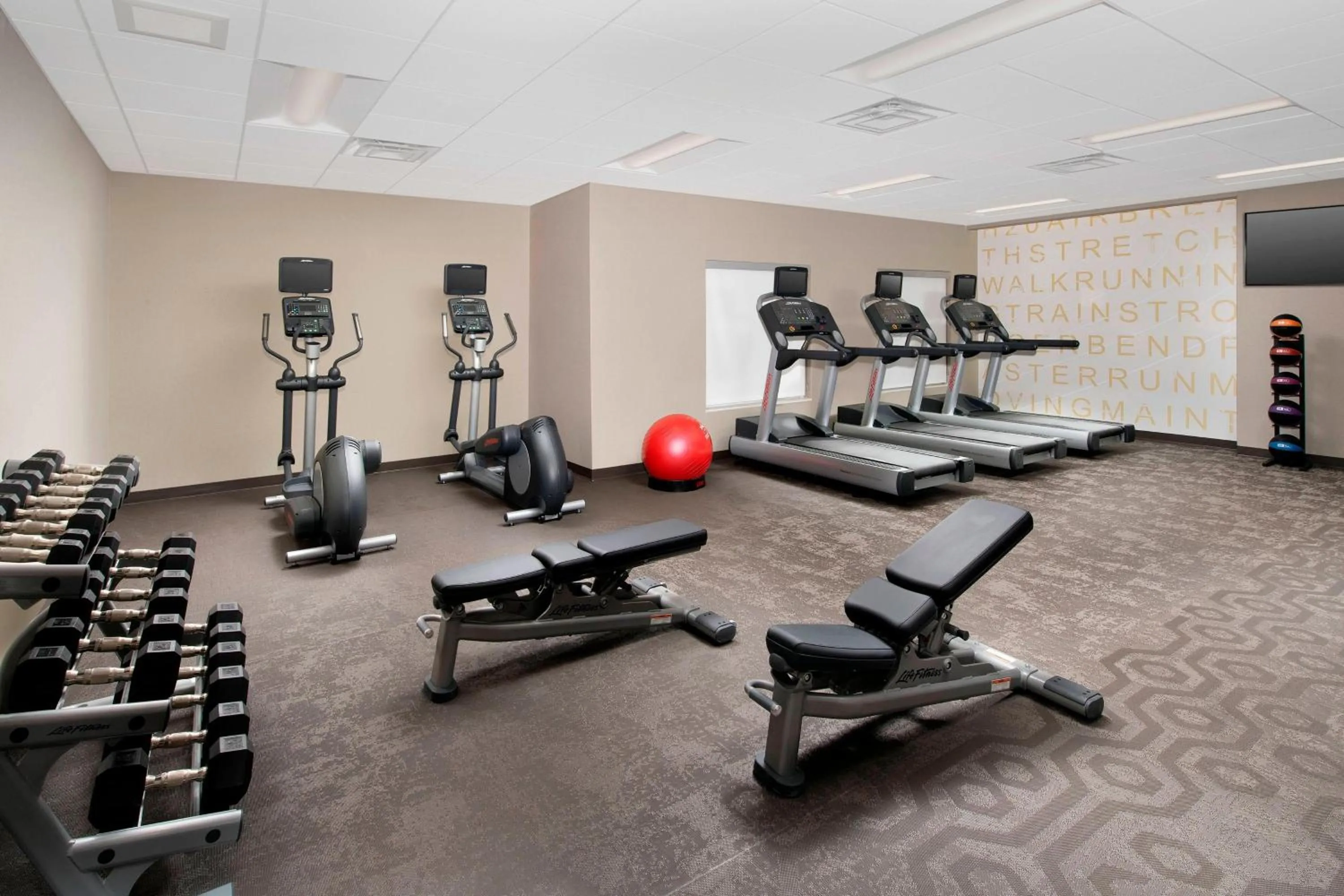Fitness centre/facilities in Residence Inn by Marriott Denver Airport/Convention Center