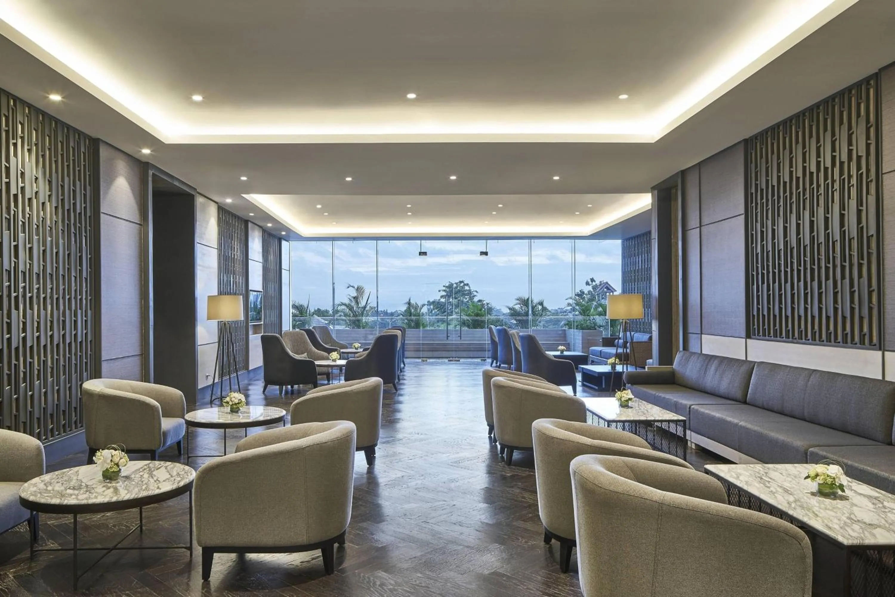 Lounge or bar in Yogyakarta Marriott Hotel