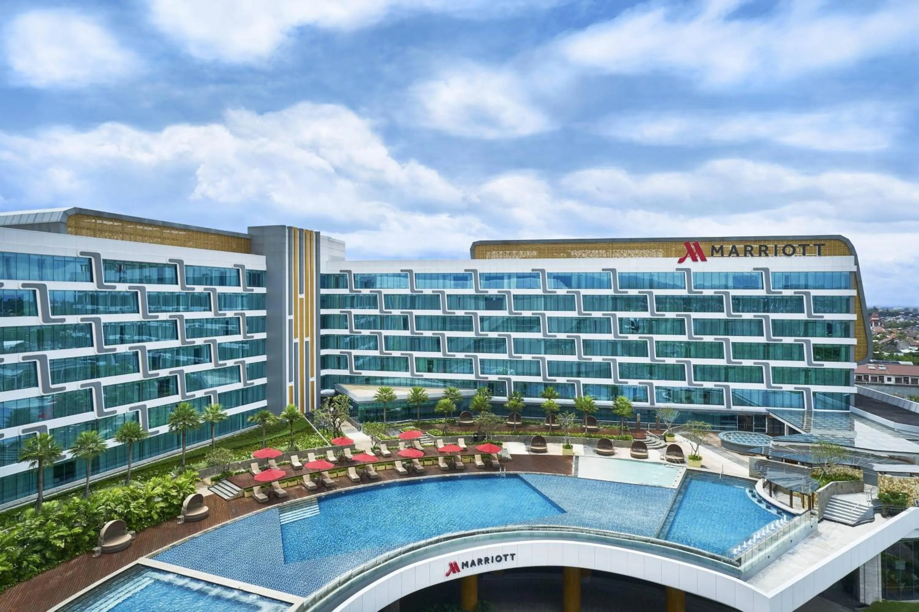 Property building in Yogyakarta Marriott Hotel