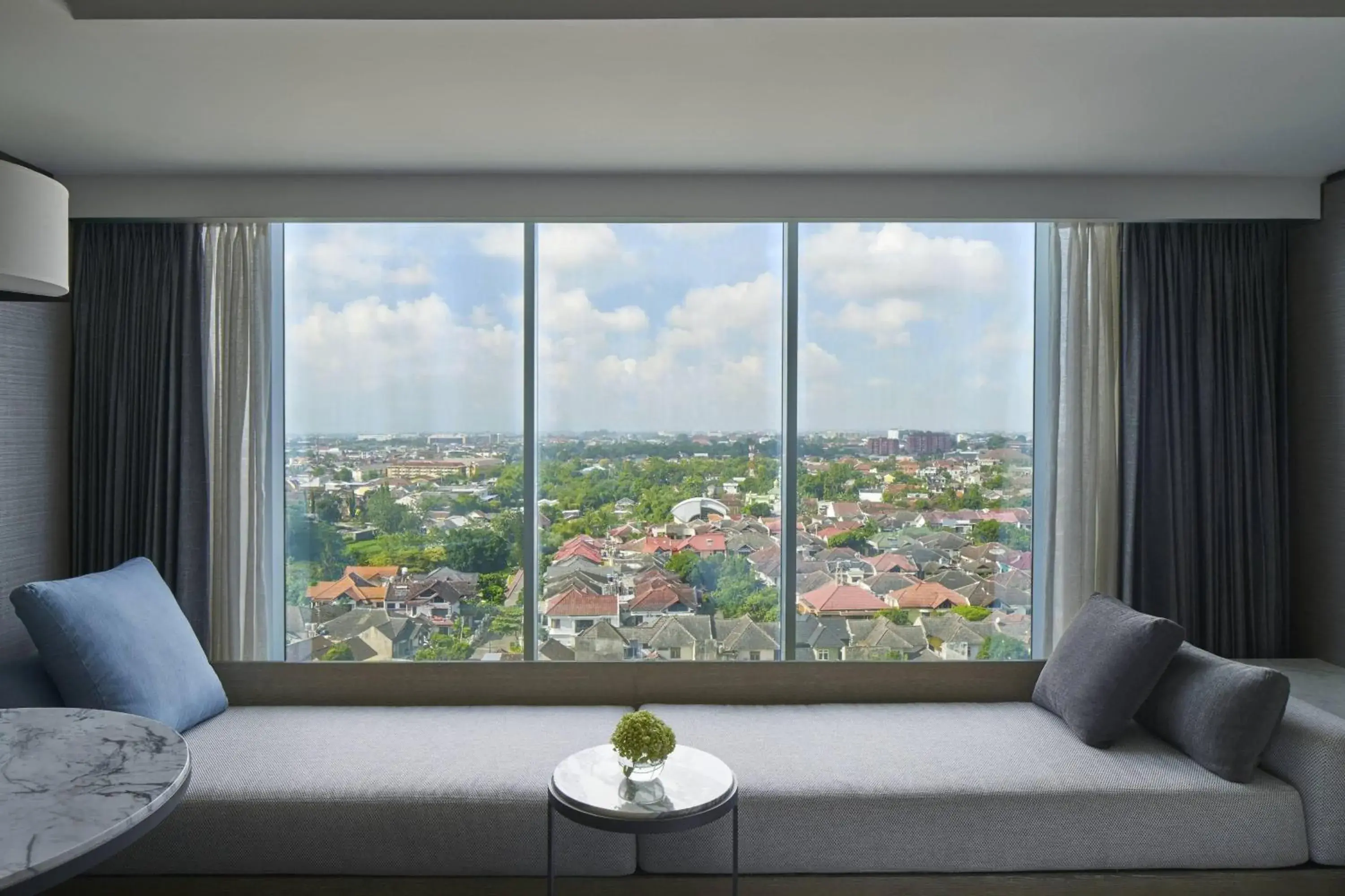 M Club lounge access, Guest room, 1 King, City view in Yogyakarta Marriott Hotel M Club lounge access, Guest room, 1 King, City view in Yogyakarta Marriott Hotel