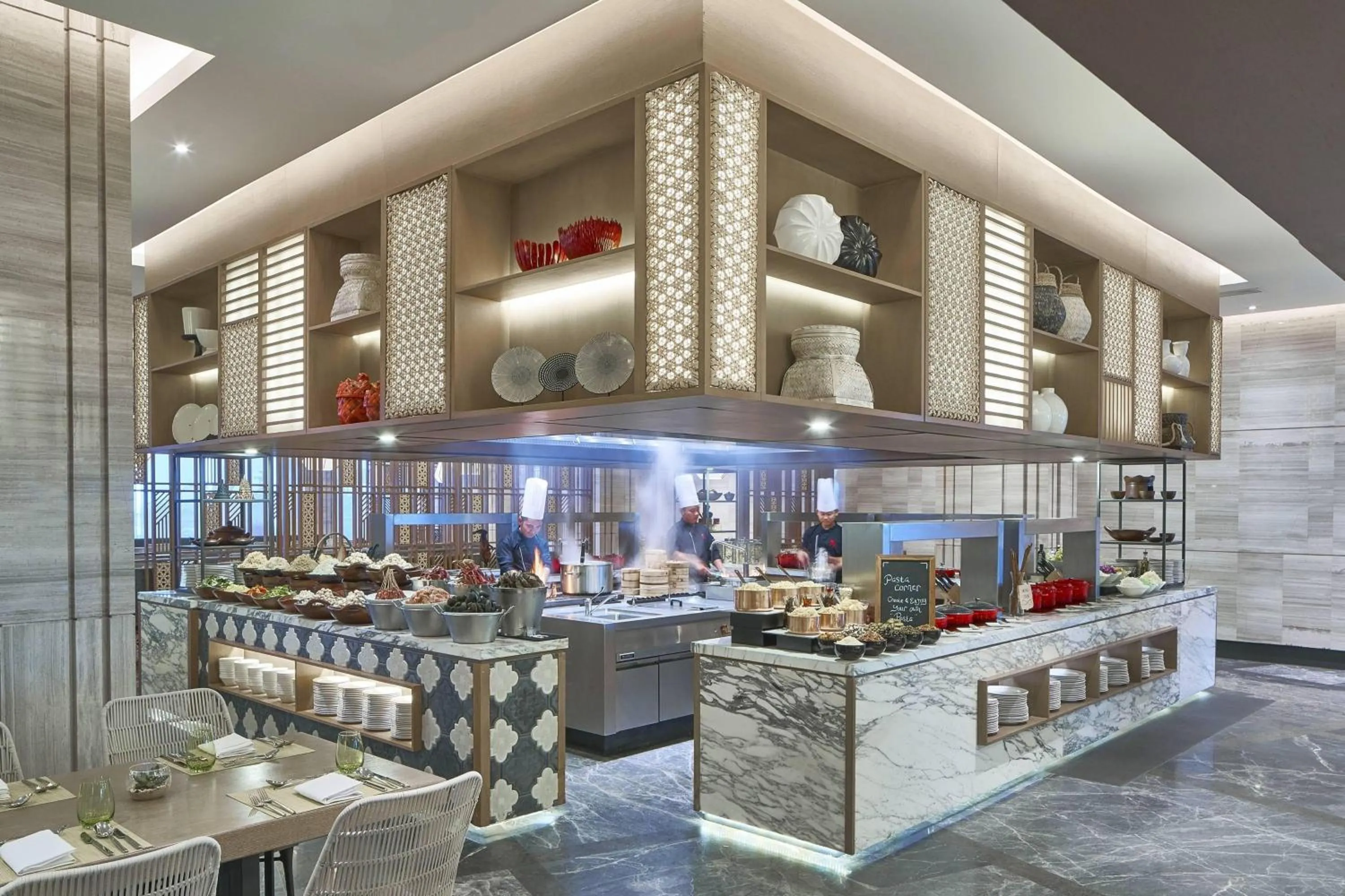 Breakfast in Yogyakarta Marriott Hotel