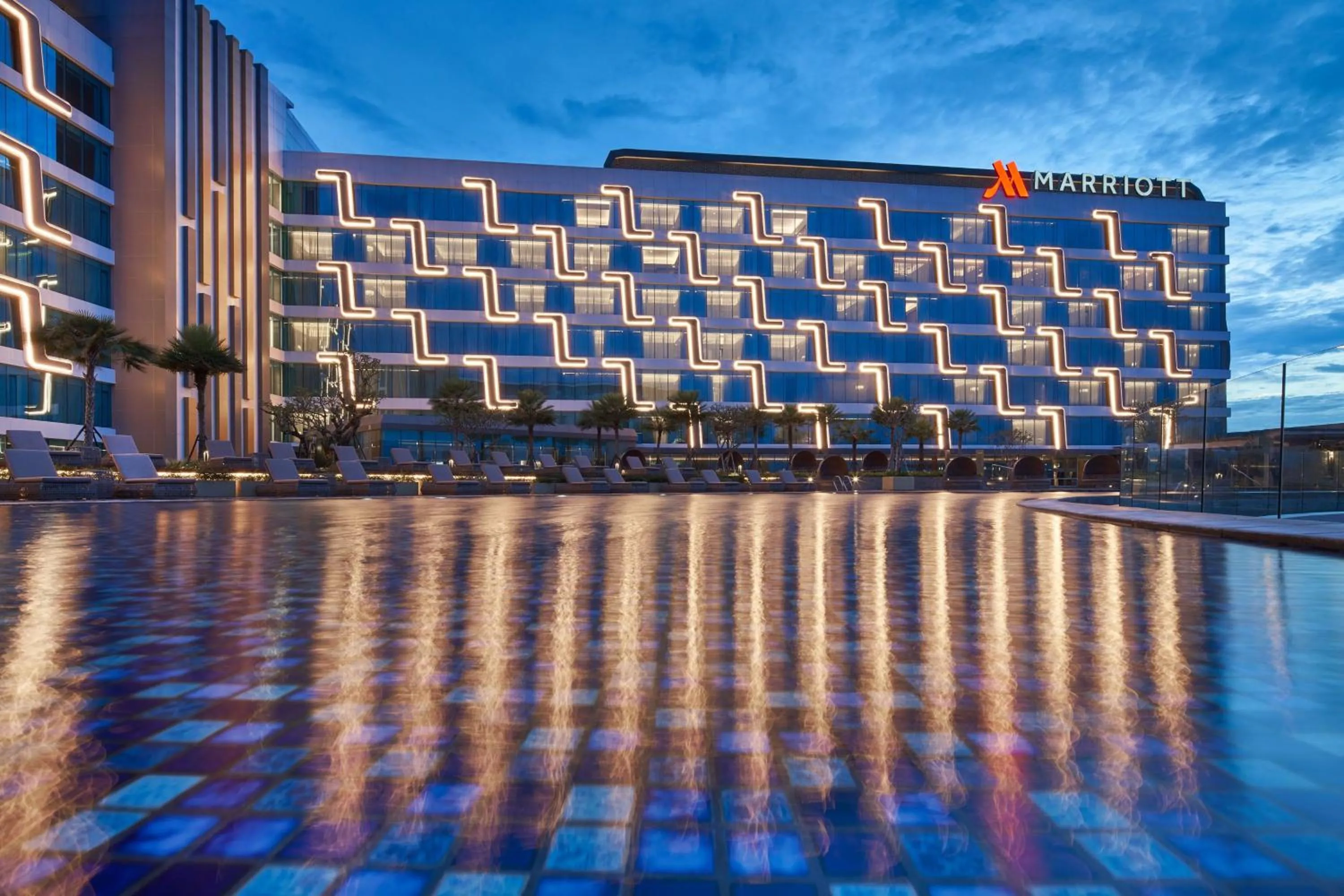 Property building in Yogyakarta Marriott Hotel