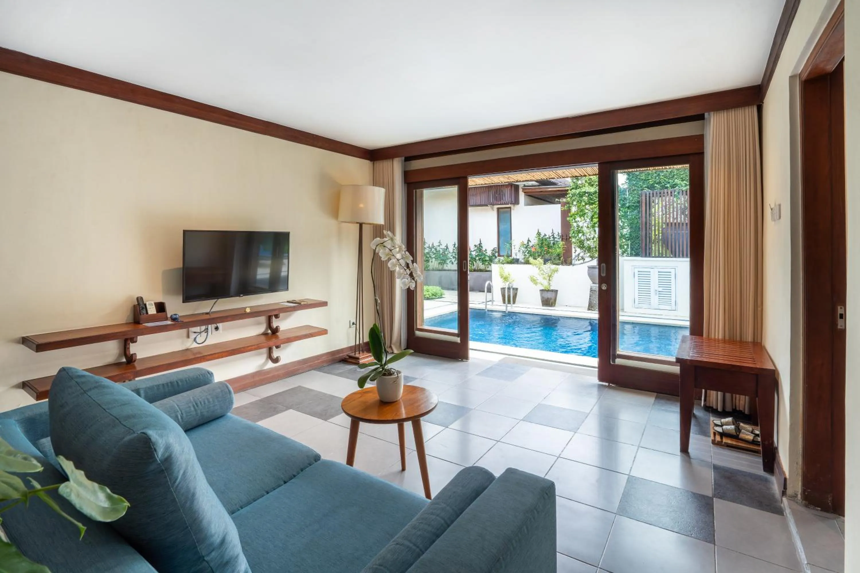 Living room in Rama Residence Seminyak