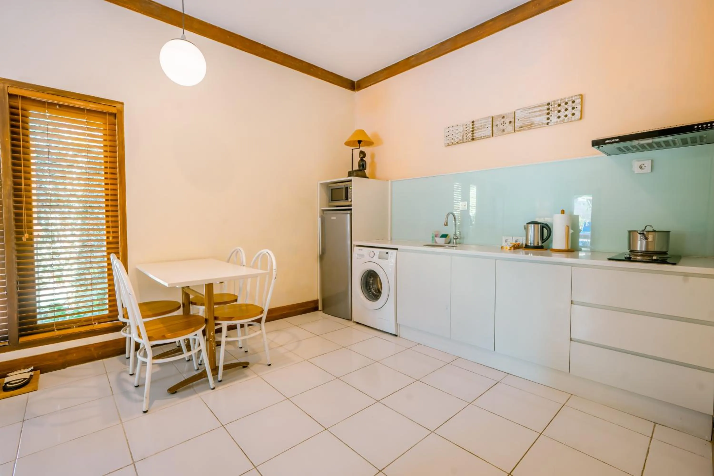 Dining area in Rama Residence Seminyak