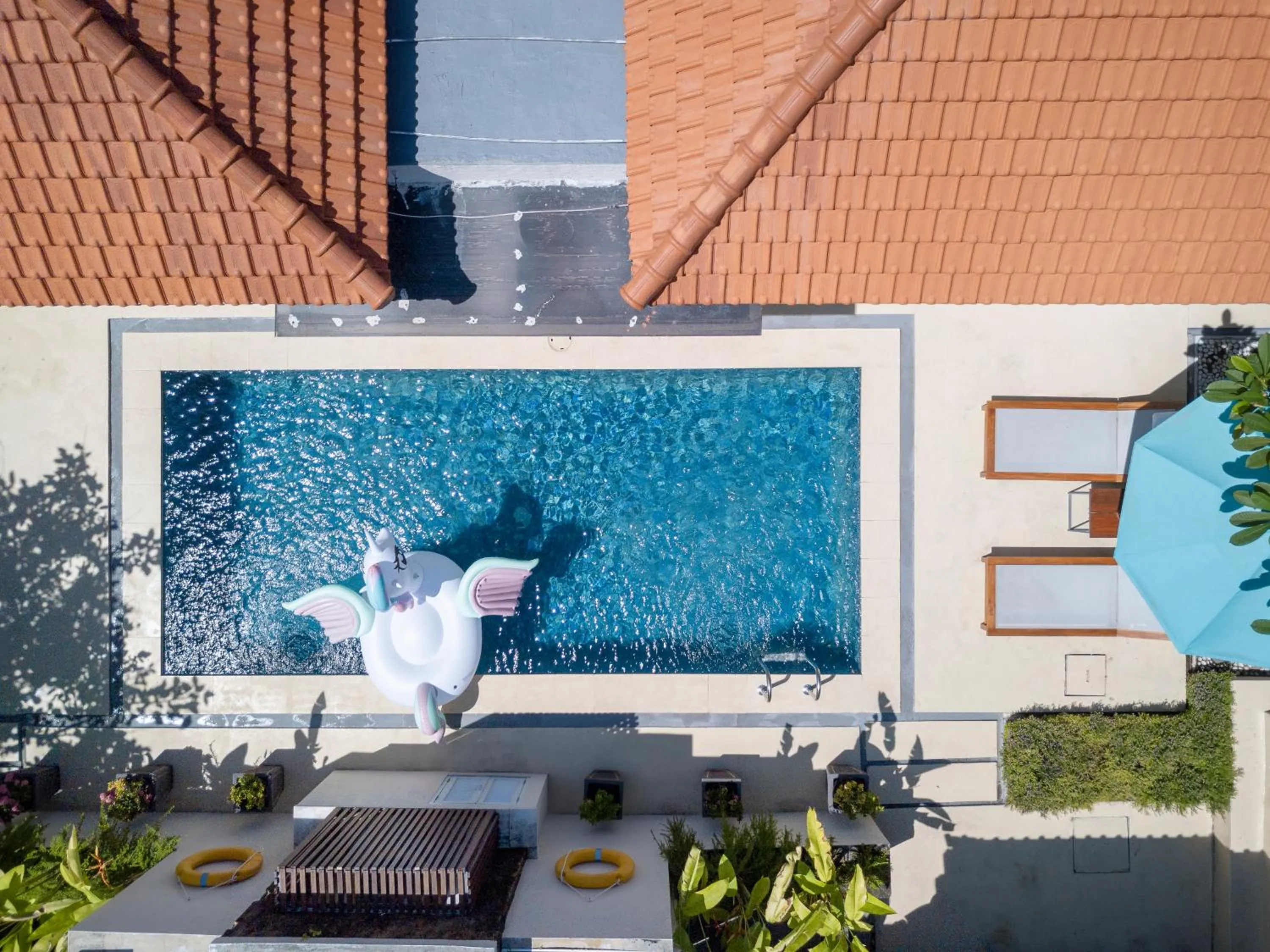 Swimming pool in Rama Residence Seminyak