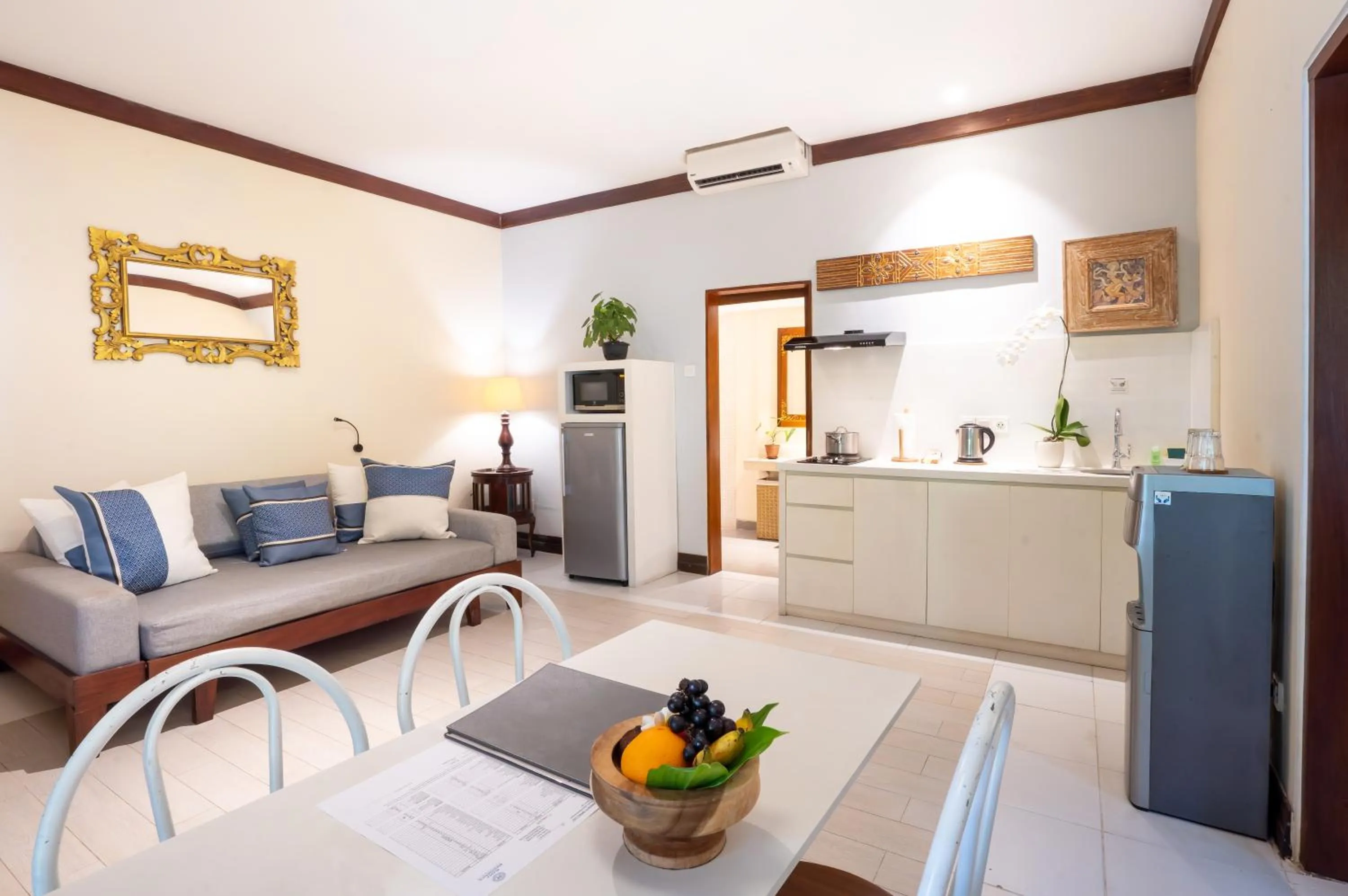 Living room in Rama Residence Seminyak