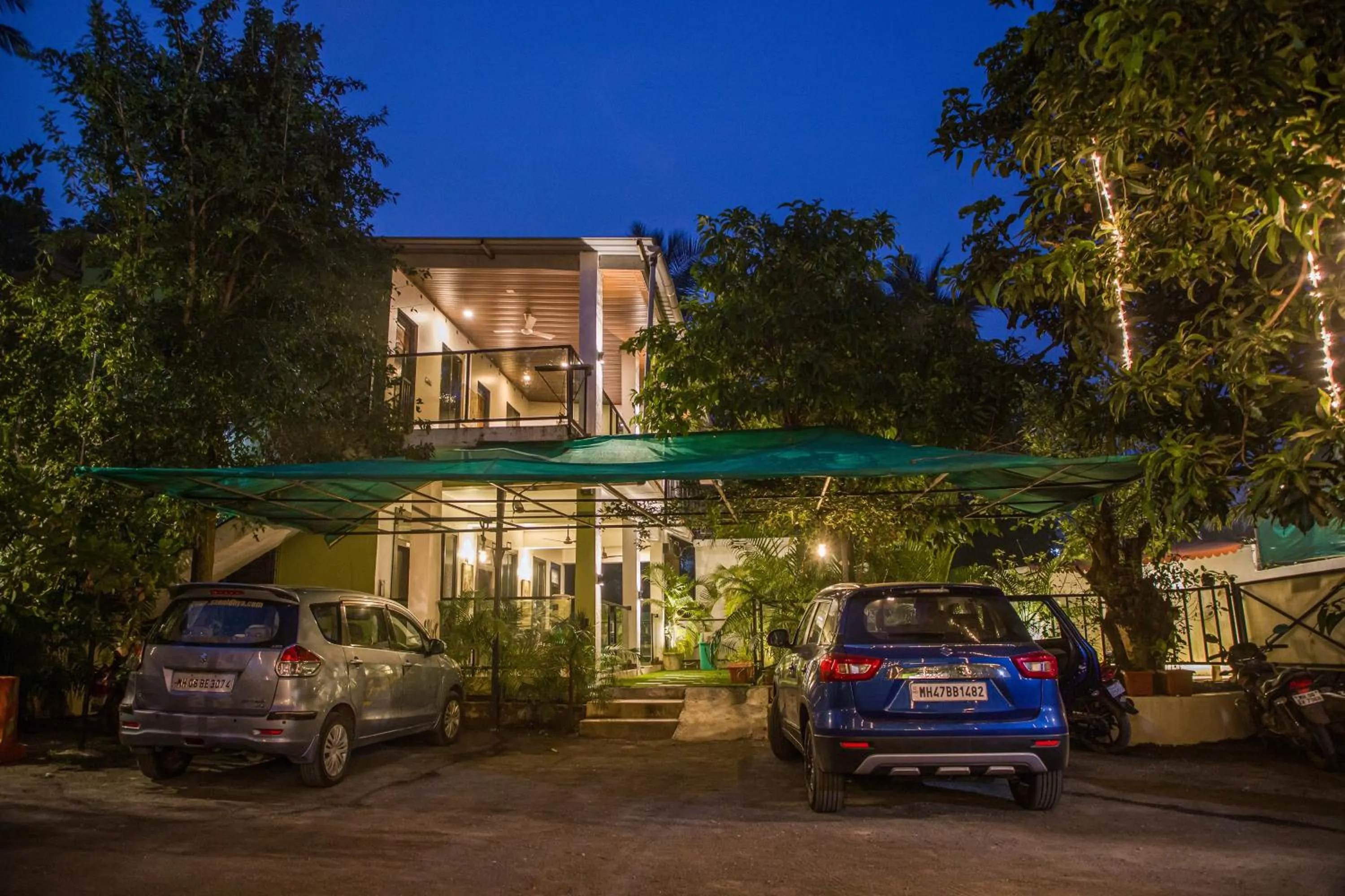 Parking in Sanidhya Beach Resort & Spa