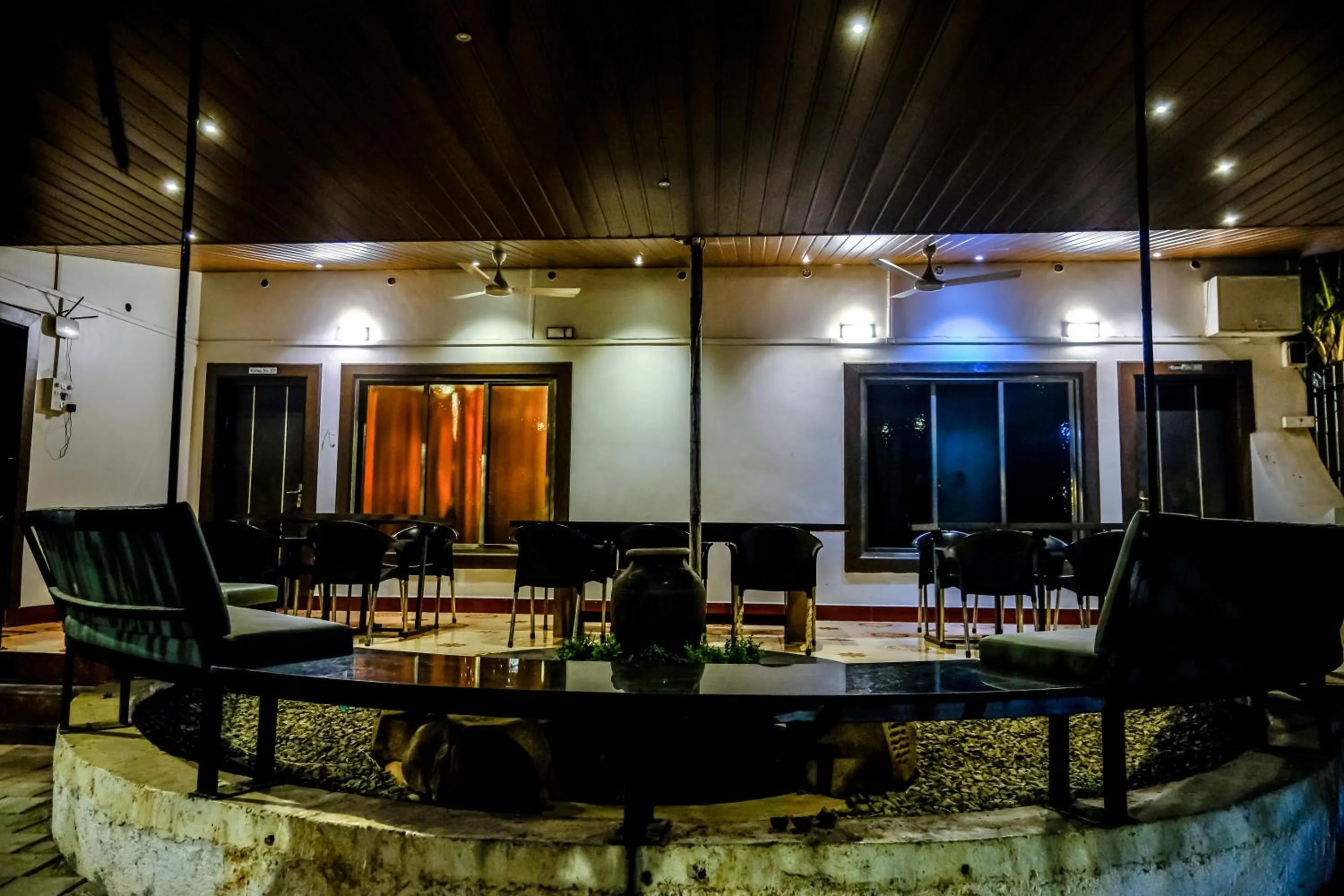 Seating area in Sanidhya Beach Resort & Spa