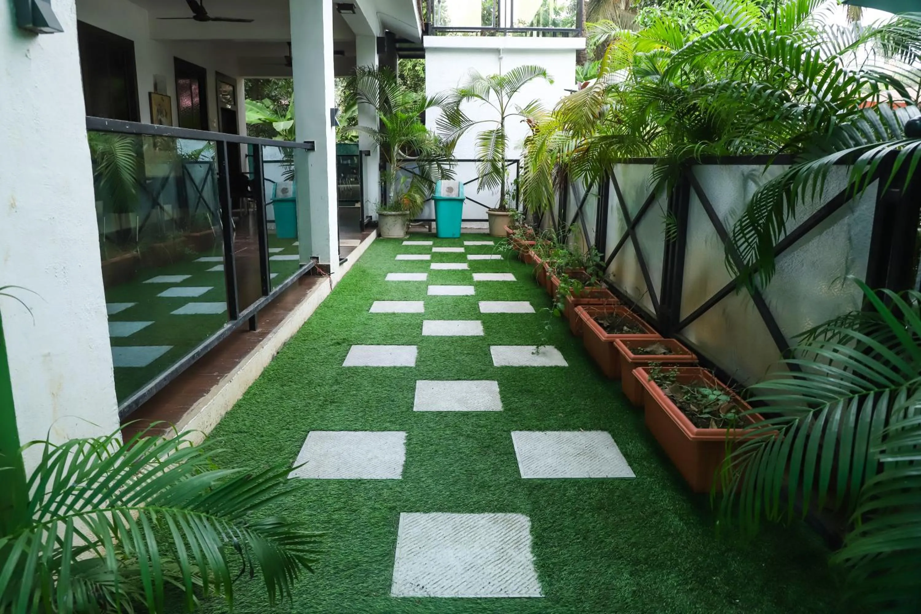 Garden in Sanidhya Beach Resort & Spa