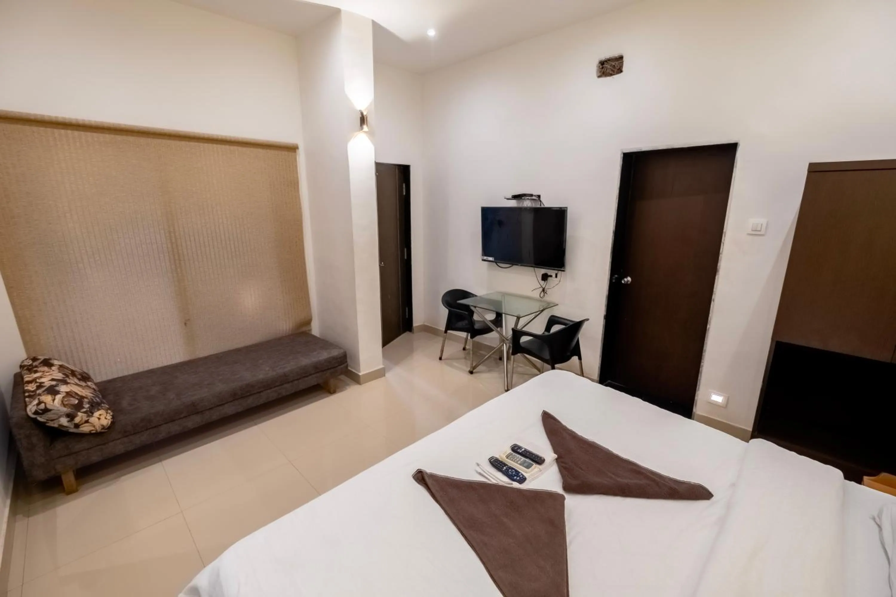 Bedroom, Bed in Sanidhya Beach Resort & Spa