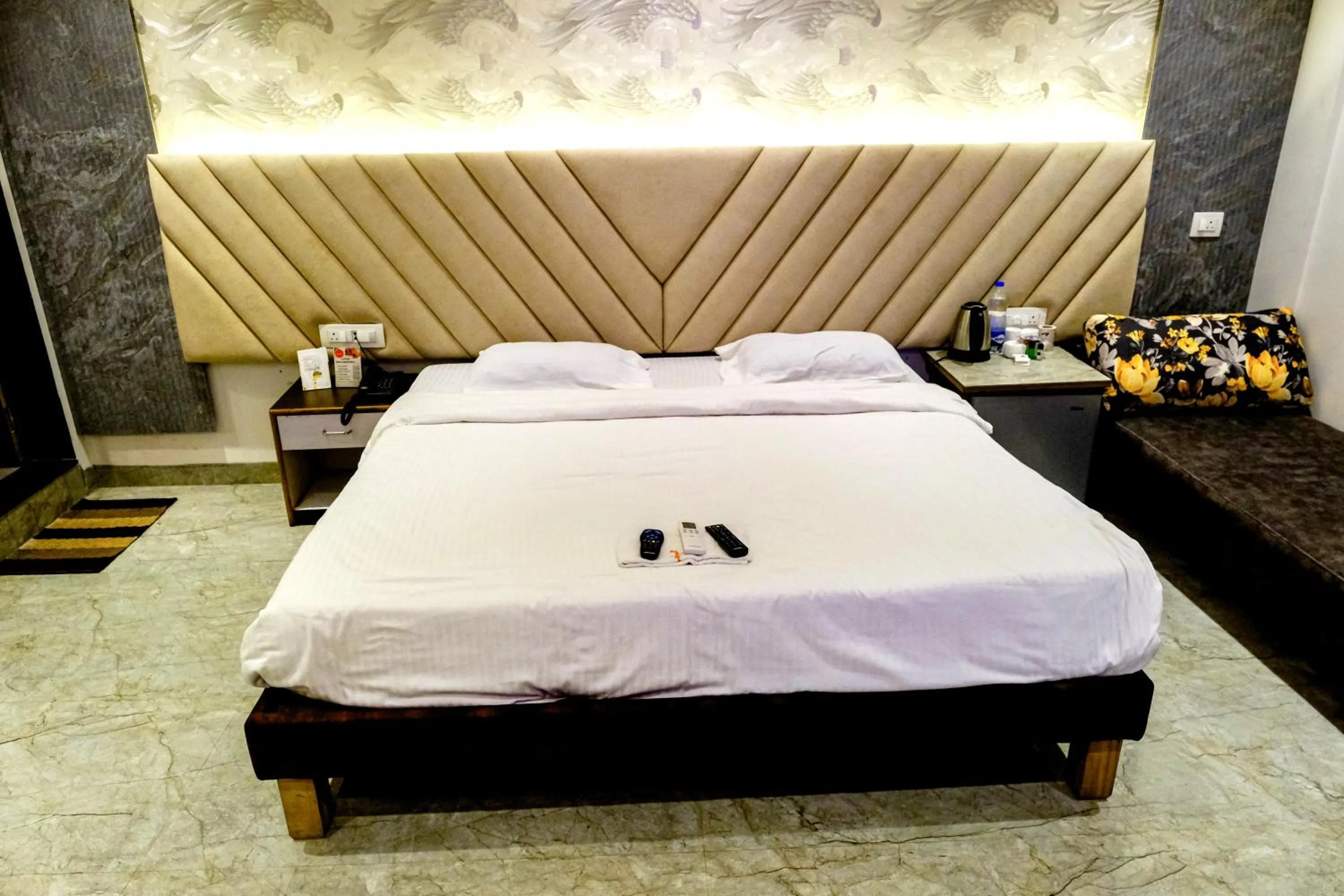 Bedroom, Bed in Sanidhya Beach Resort & Spa