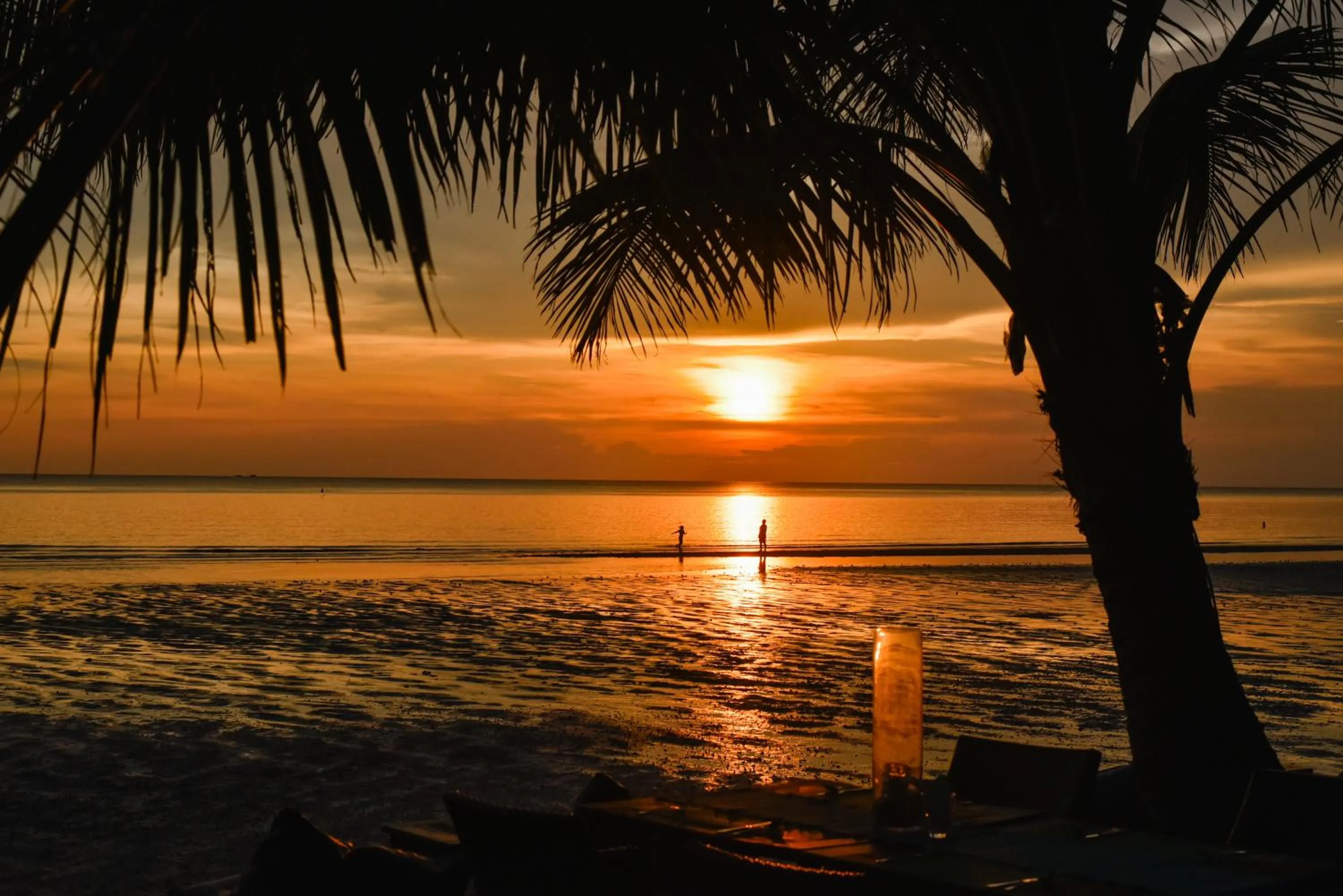 Sunset in Barali Beach Resort Koh Chang