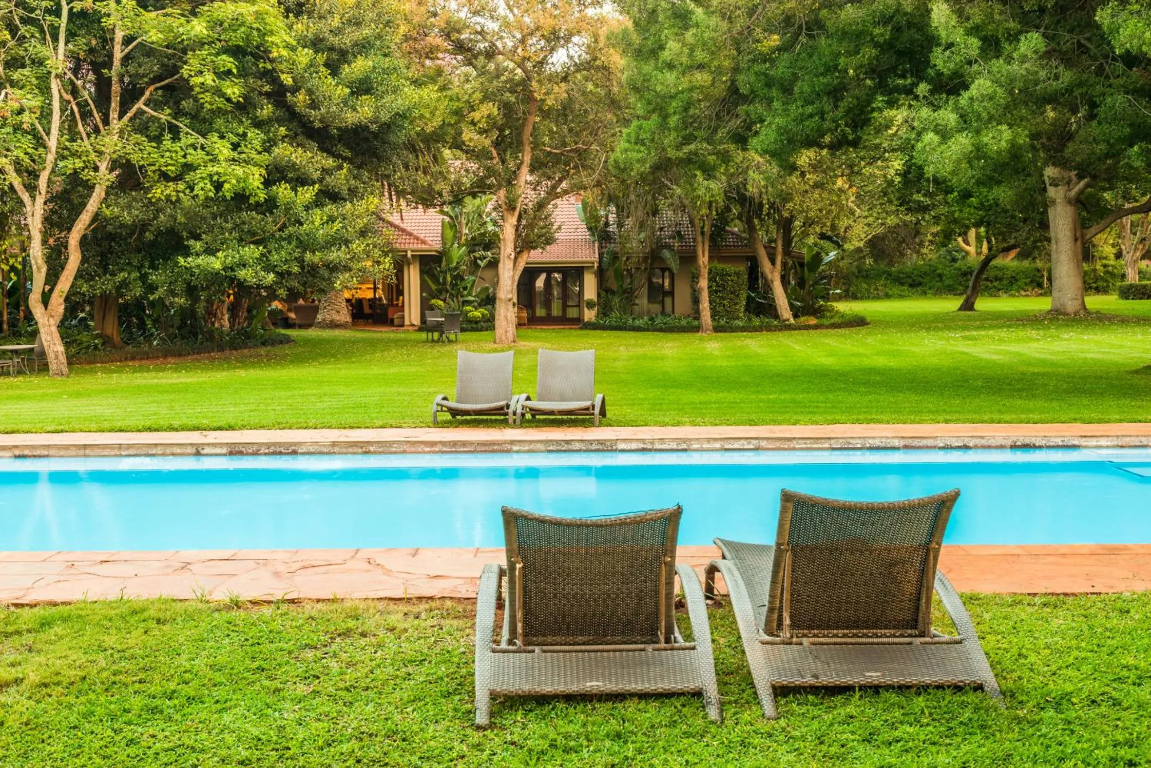Pool view in Sondela Nature Reserve & Spa Country House