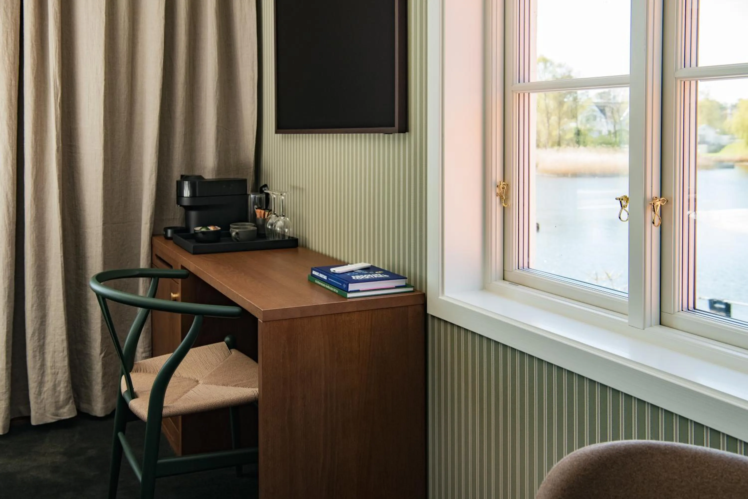 View (from property/room) in Åhus Gästgivaregård