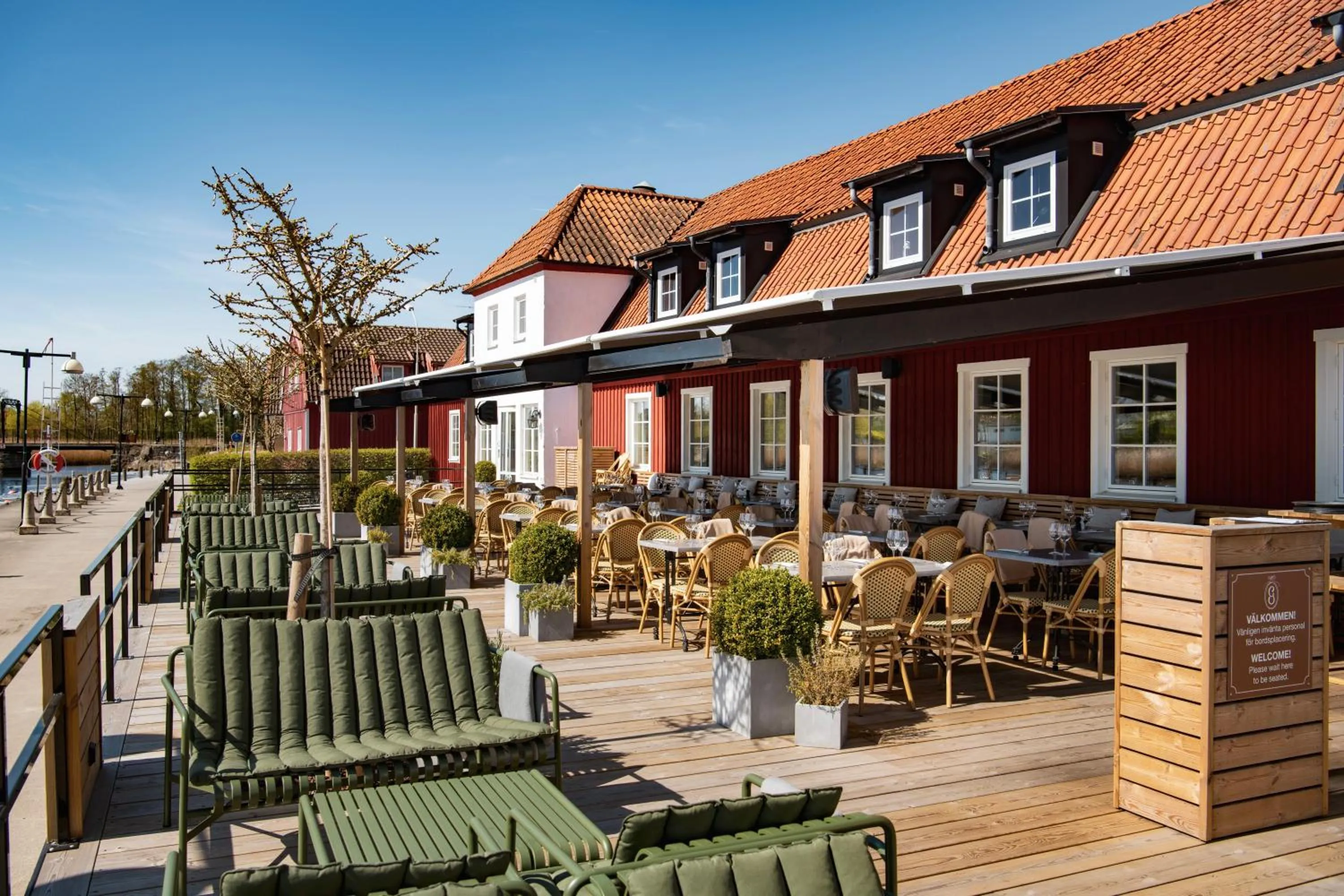 Patio in Åhus Gästgivaregård