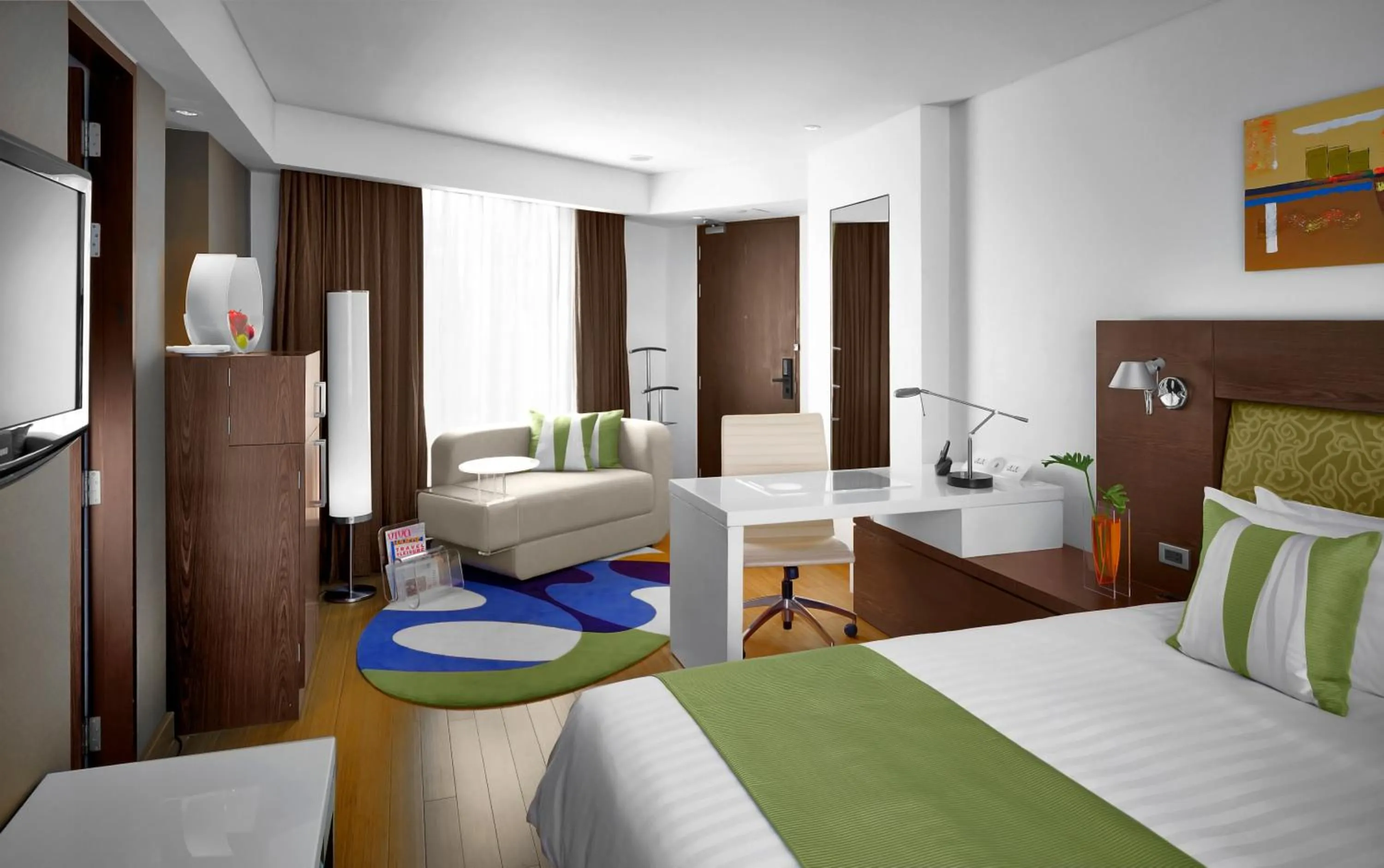 Bedroom, Bed in NH Bangkok Asoke