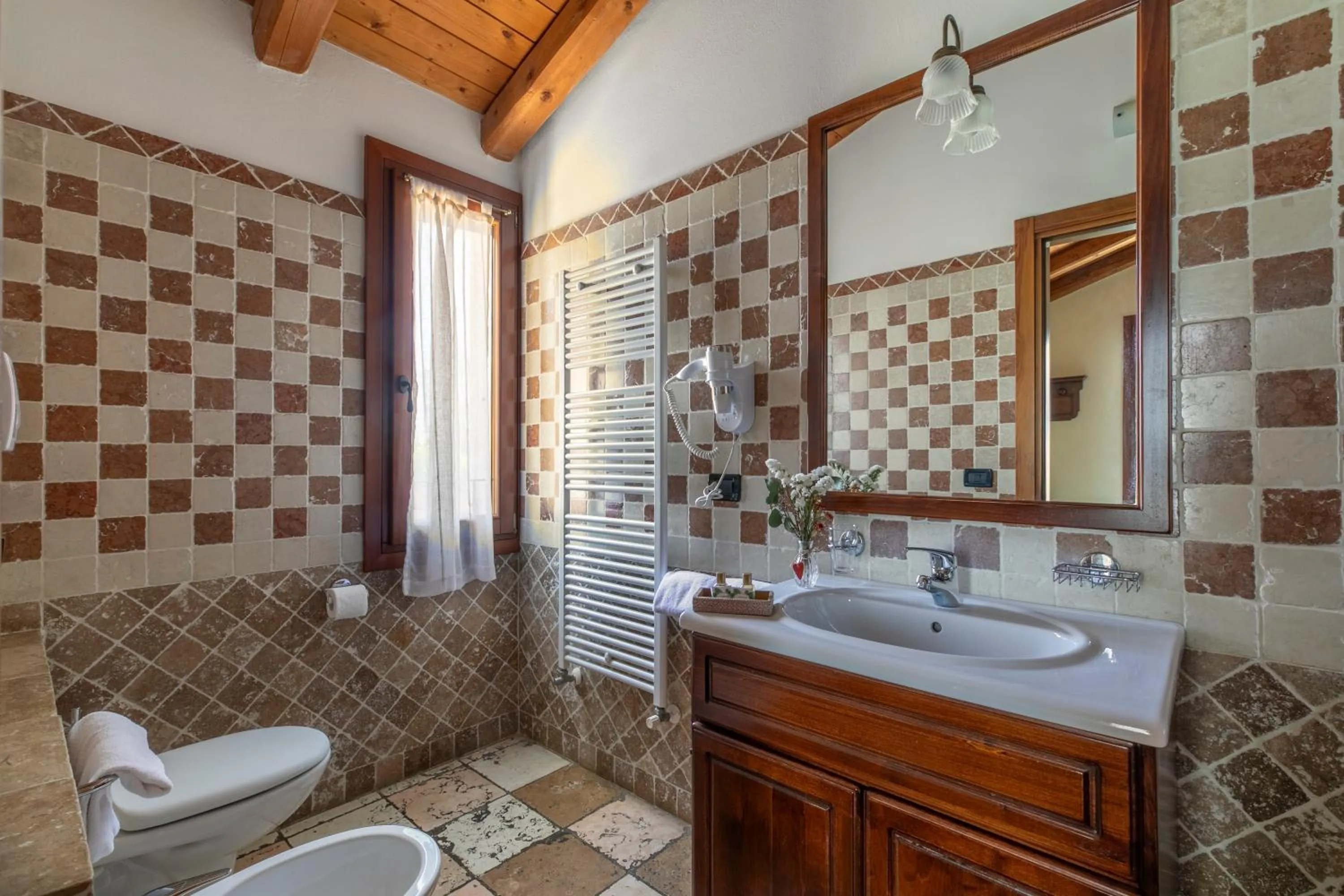 Bathroom in Agriturismo Porcaloca