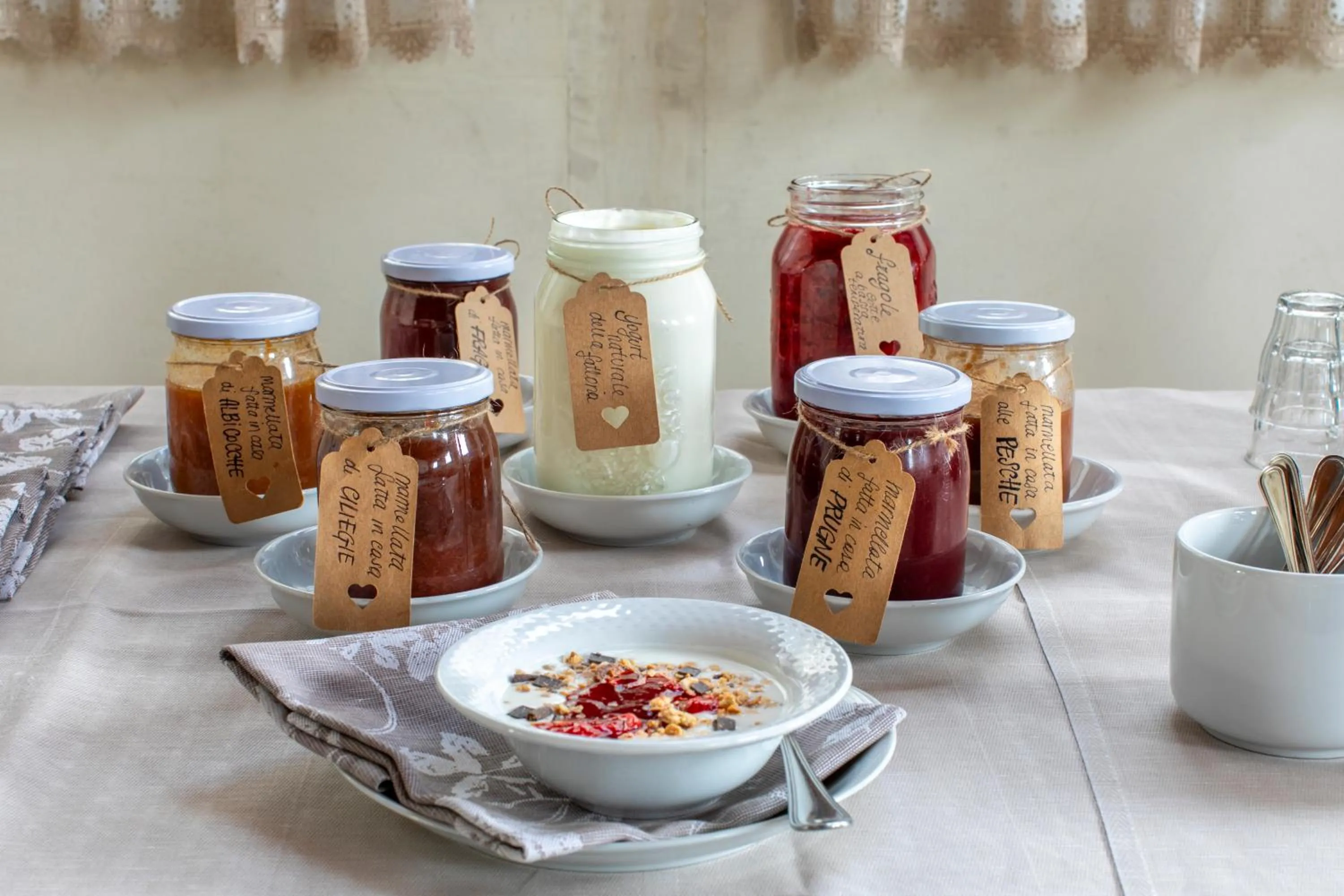 Breakfast in Agriturismo Porcaloca